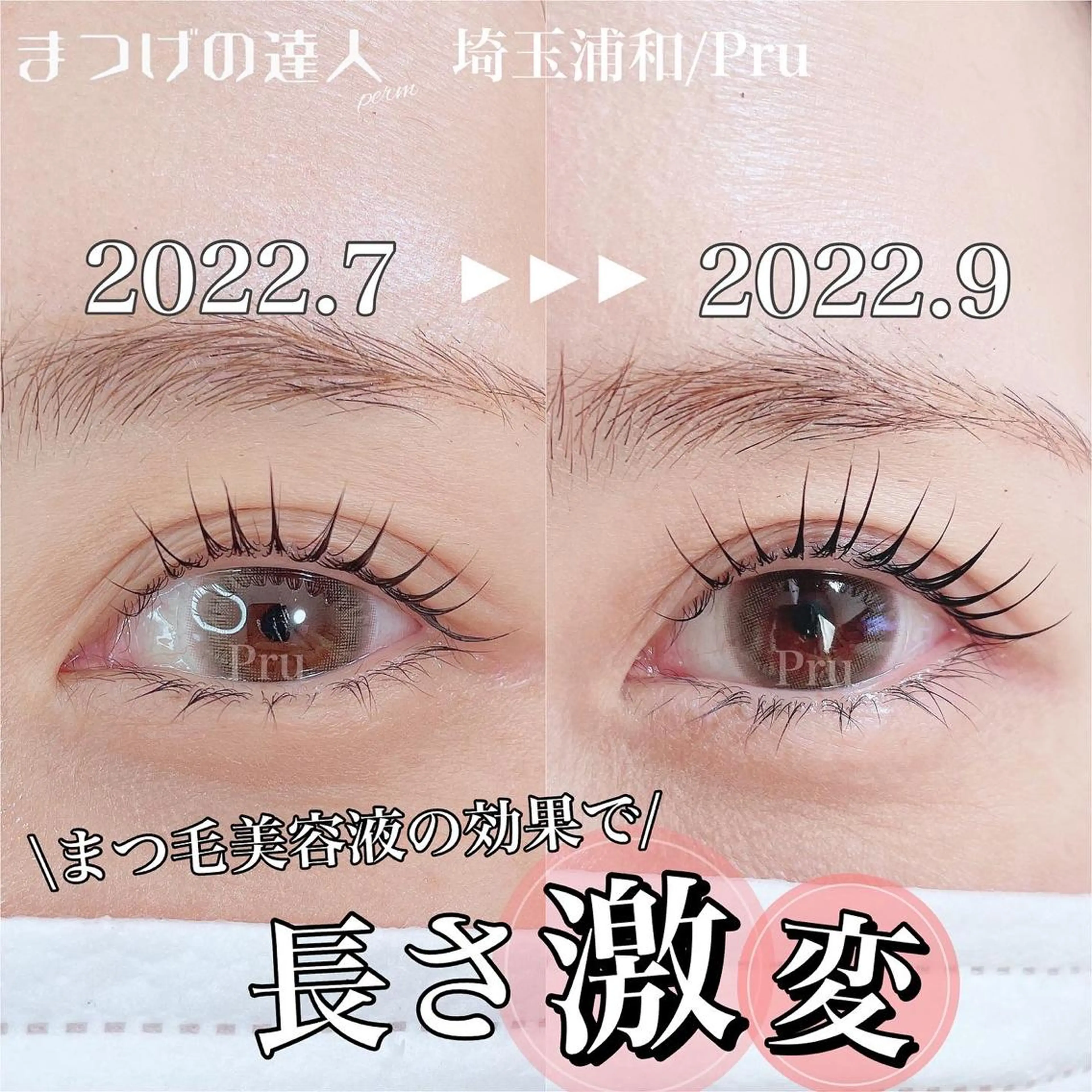 マツエク・マツパ マツパ プル eyelashのマツエク・マツパデザイン