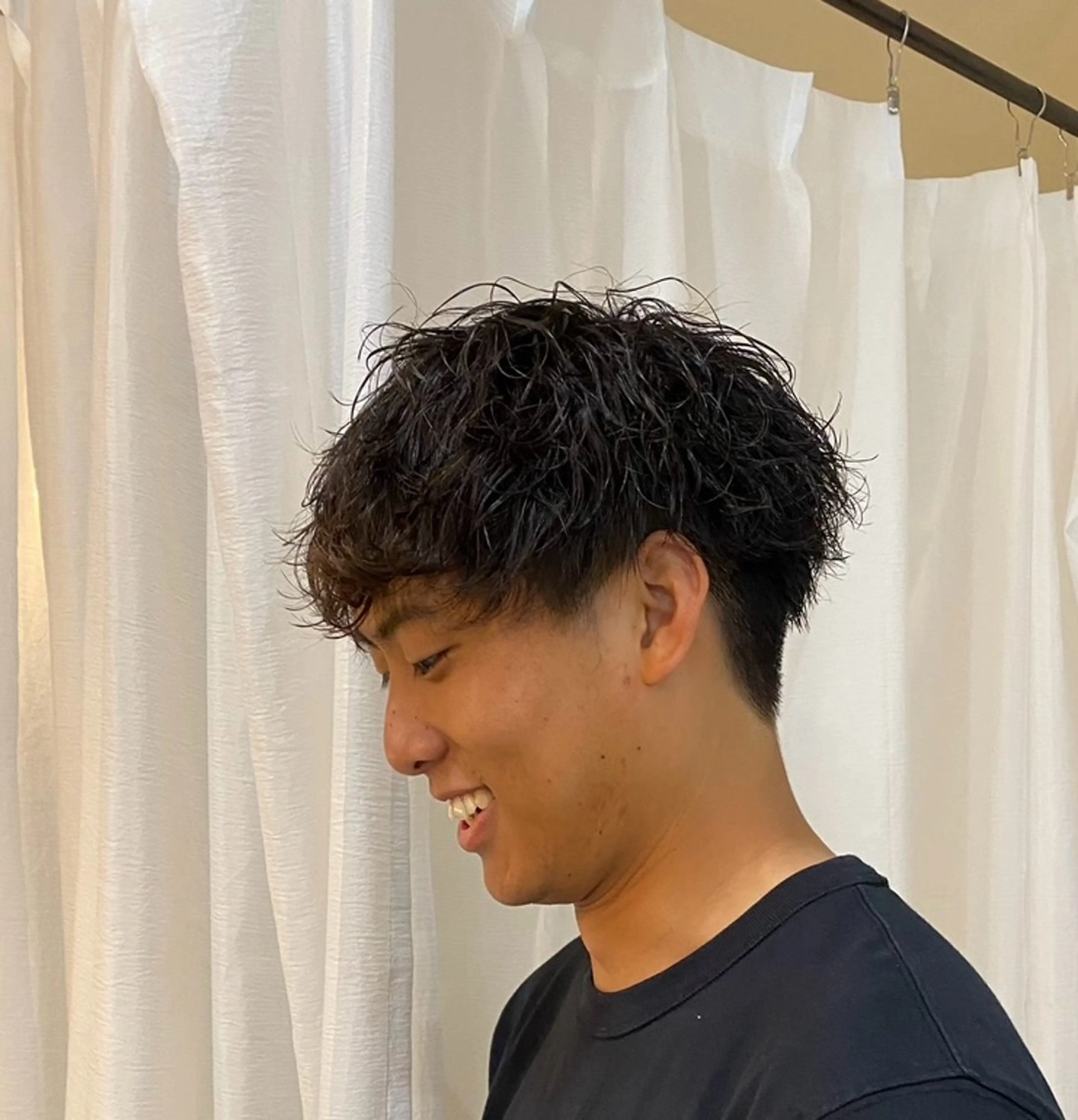 パーマ メンズ カット パーマ men's　パーマ/ ⭐️Tenshinのヘアスタイル