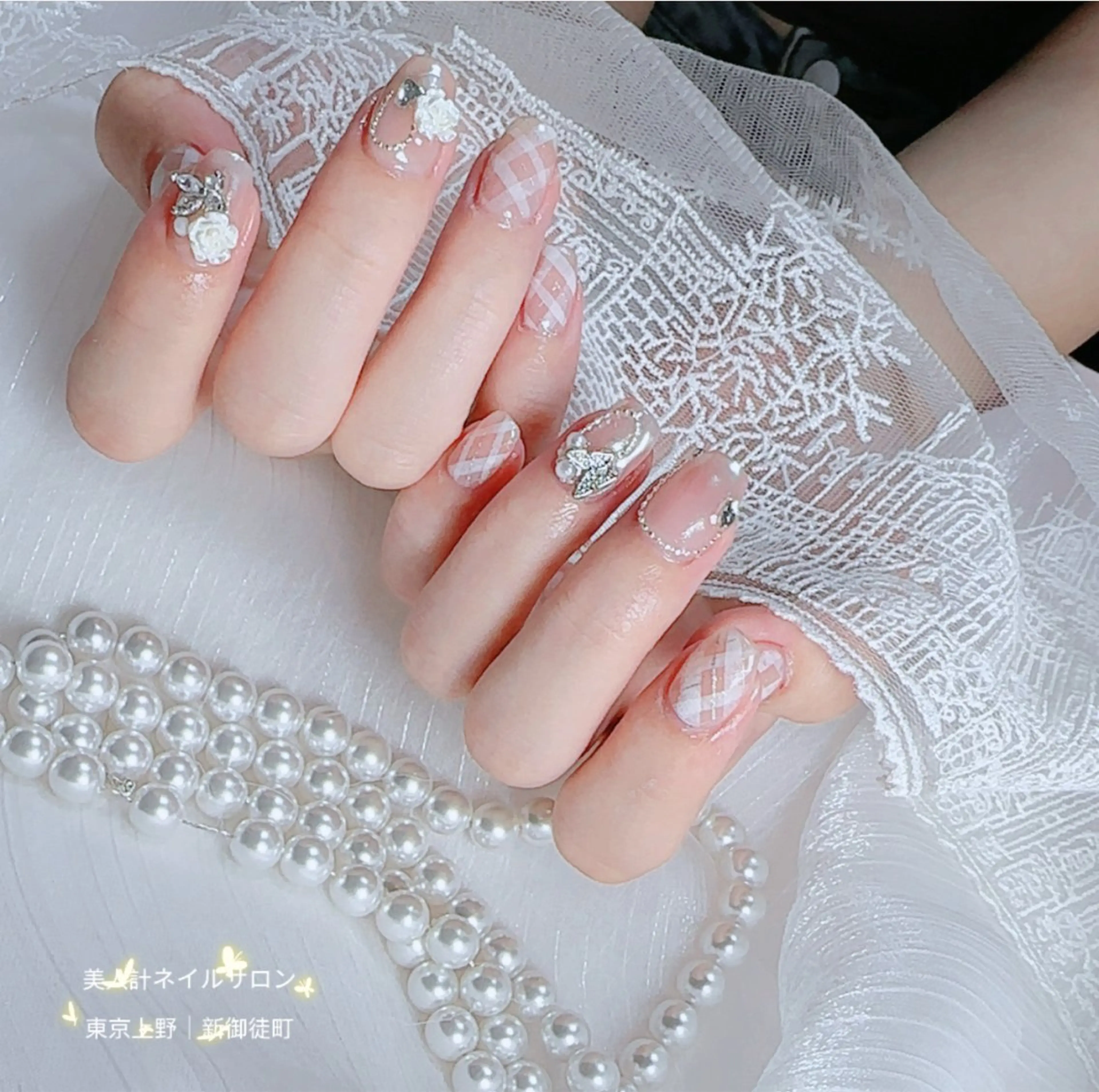 ネイル ハンドネイル 美人計ネイルサロン所属・中山 美月のネイルデザイン