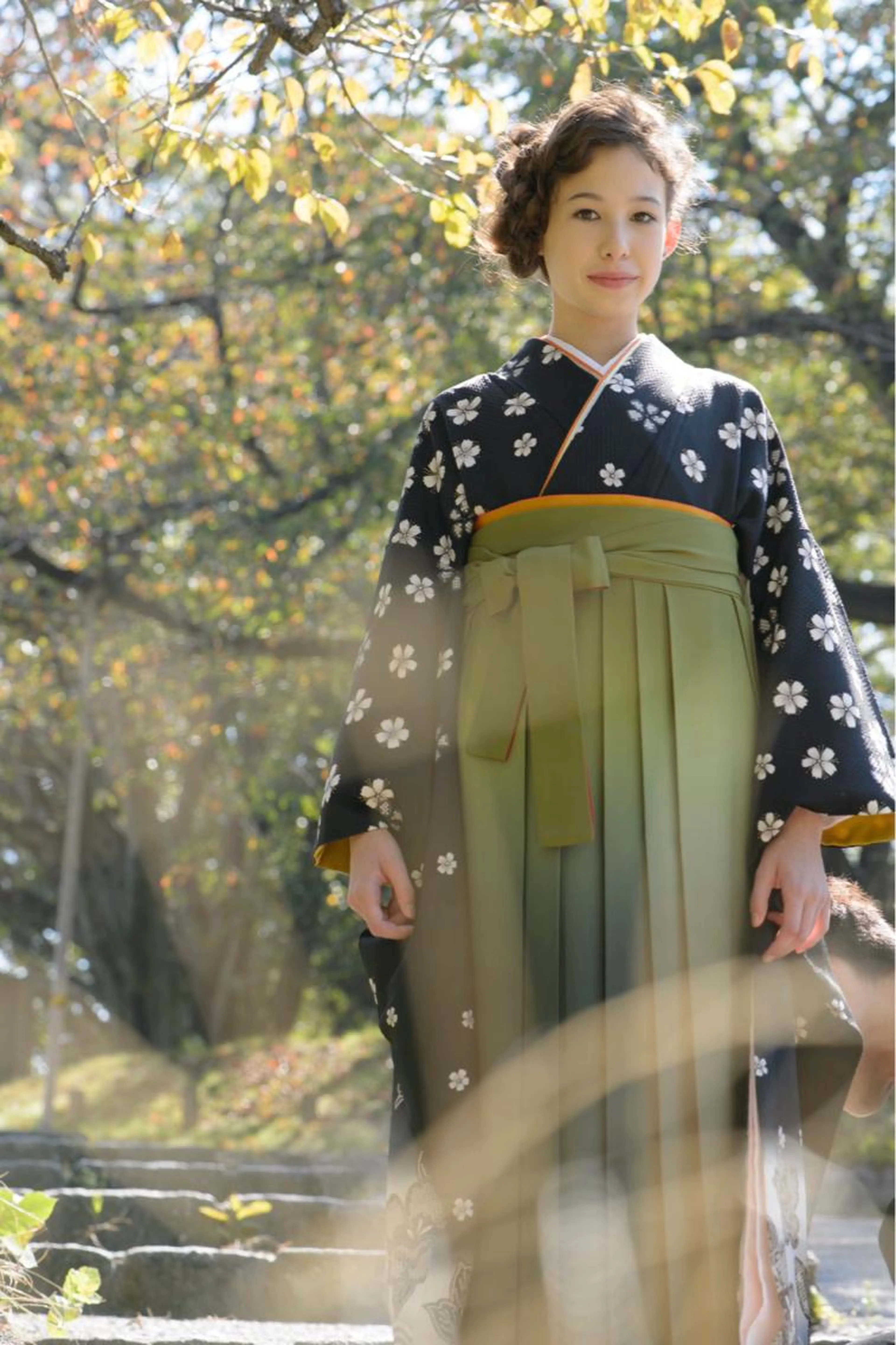 袴着付け+ヘアセットの写真