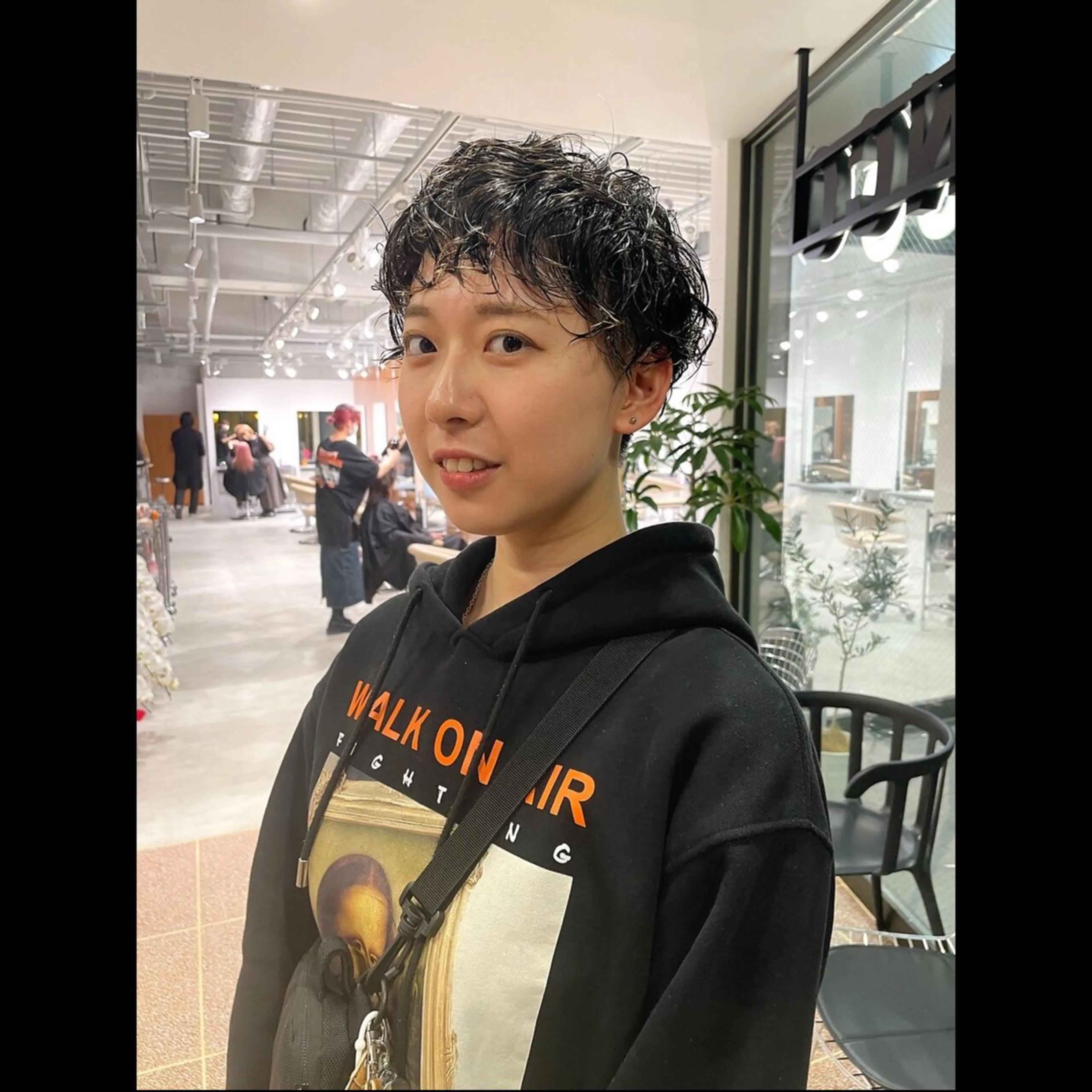 ショート パーマ カット パーマ パーマ・ストレート/ reina🐈‍⬛のヘアスタイル