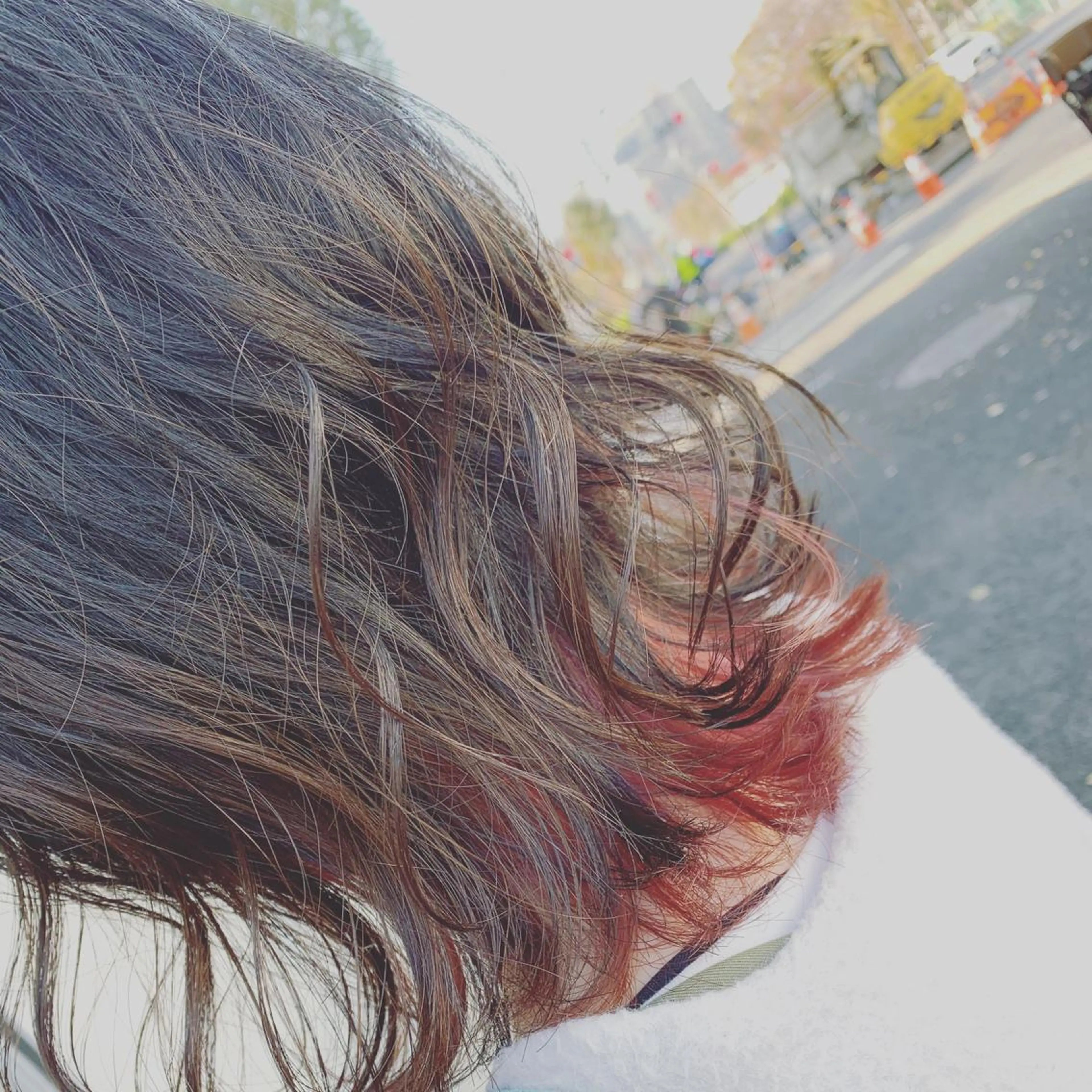 ミディアム カラー インナーカラー ピンクカラー one☆star所属・通い続けられるサロン ママ美容師　明日香のヘアスタイル