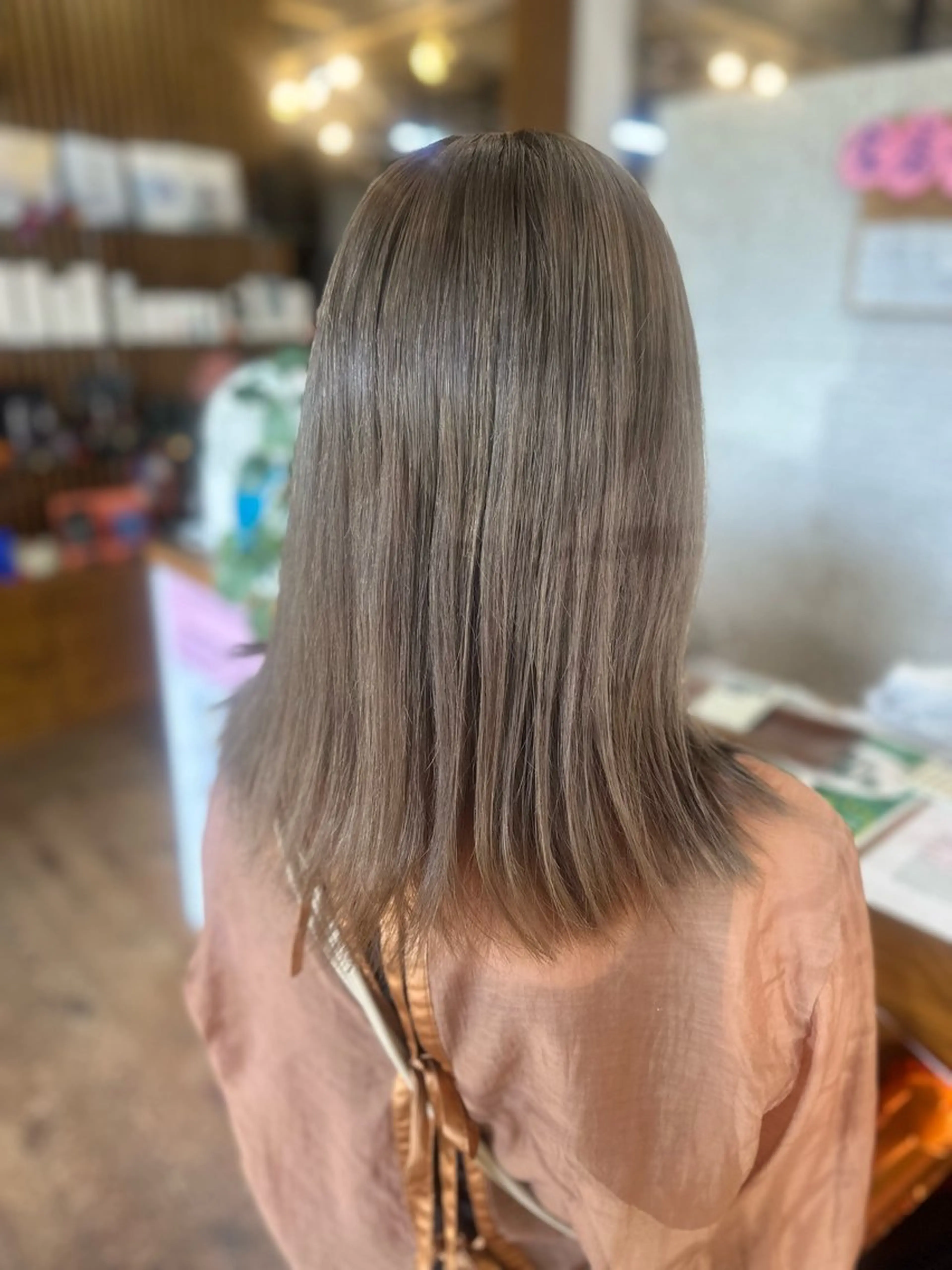 ロング ヘアカラー トリートメント 🩶BRAS 🩶のヘアスタイル