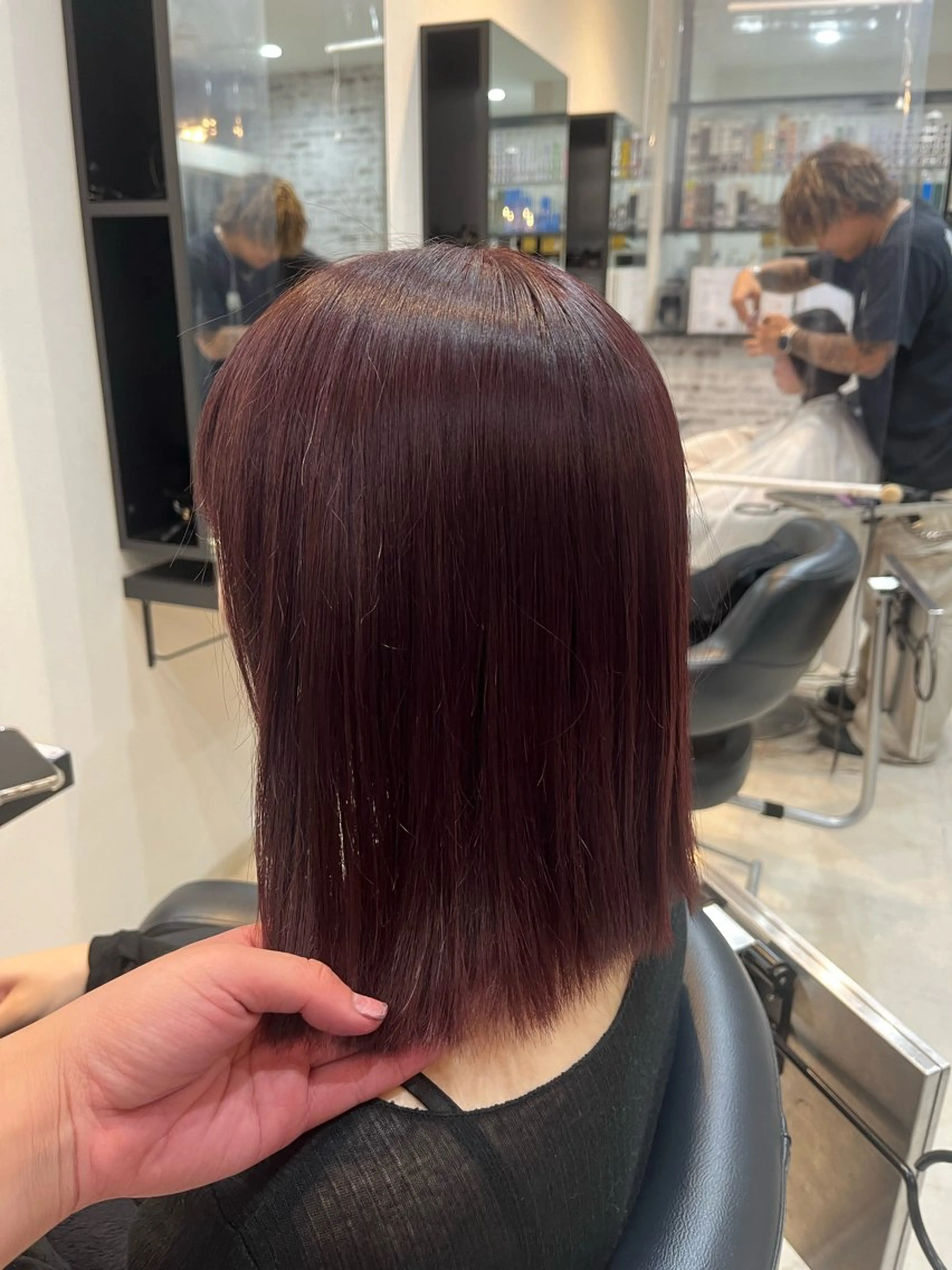 ミディアム カラー yuuka charmのヘアスタイル