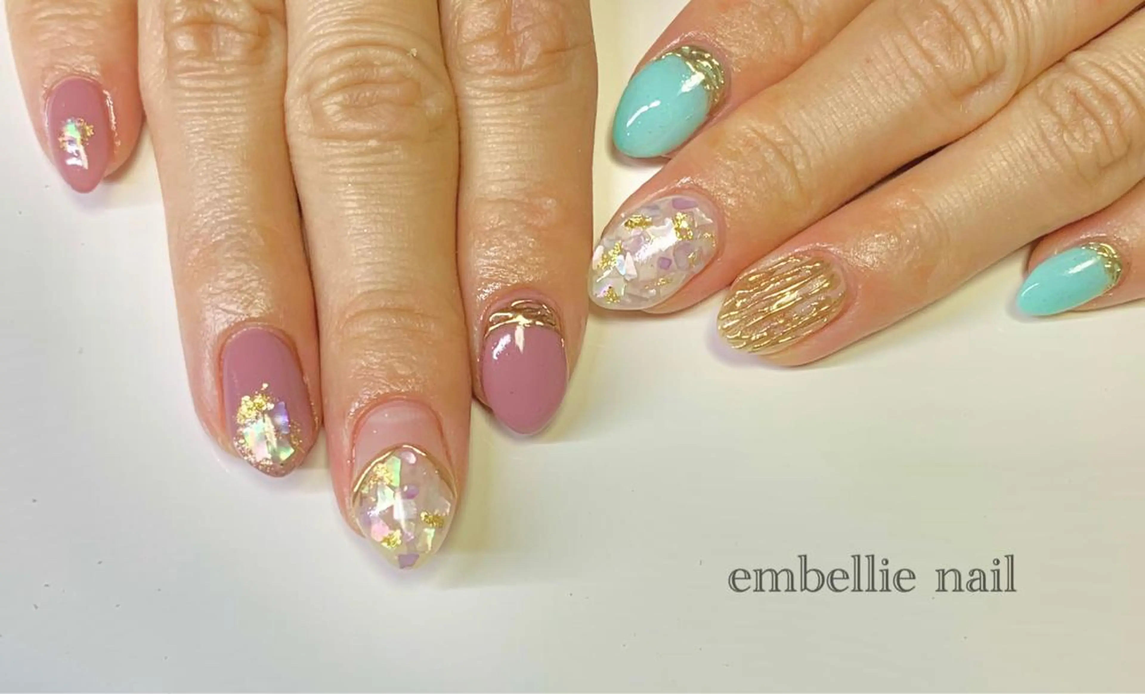 ネイル ミラーネイル miyasaka erikoのネイルデザイン