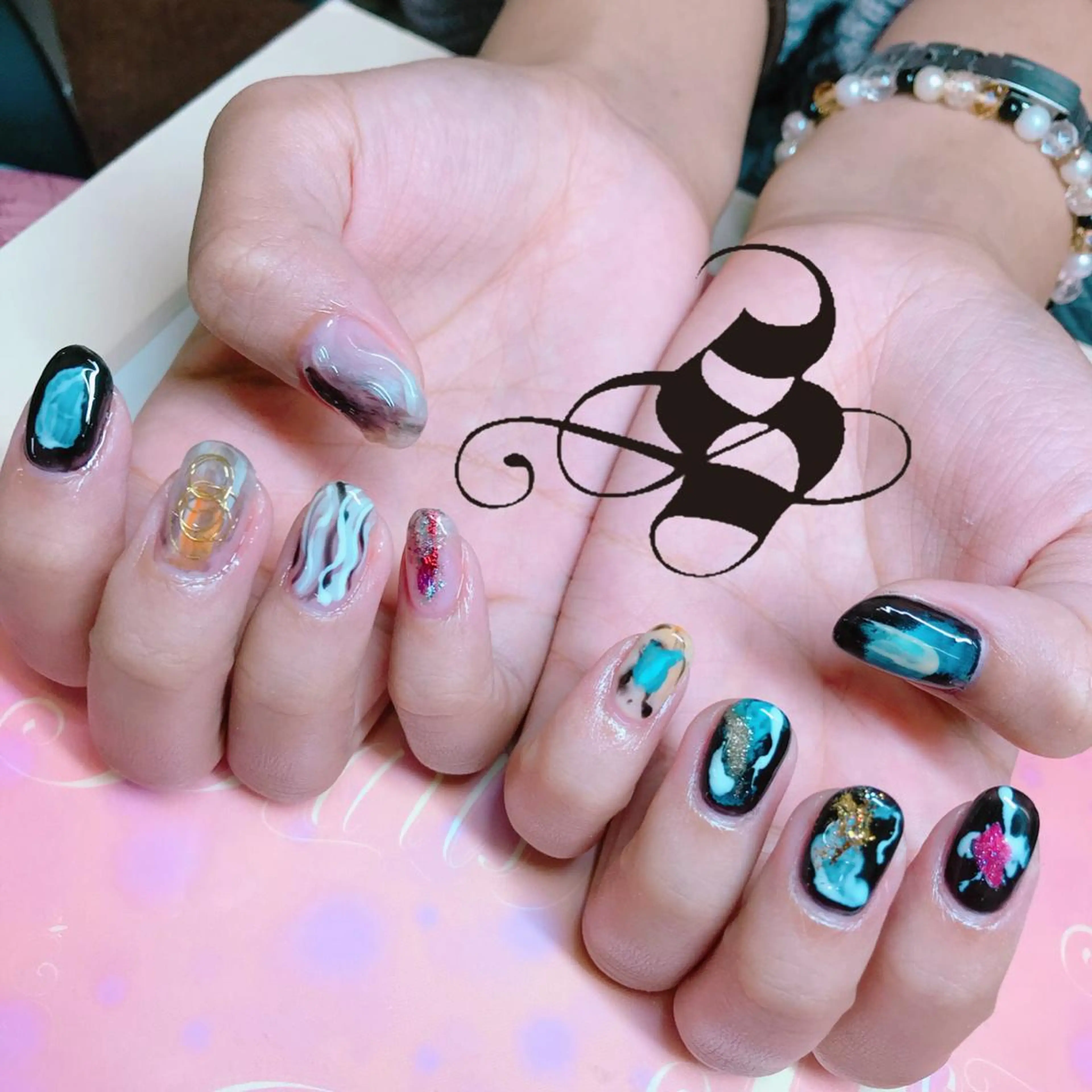 ネイル 長さ出し メンズネイル 持ち込み スカルプネイル ネイルチップ S&S 村田小百合のネイルデザイン