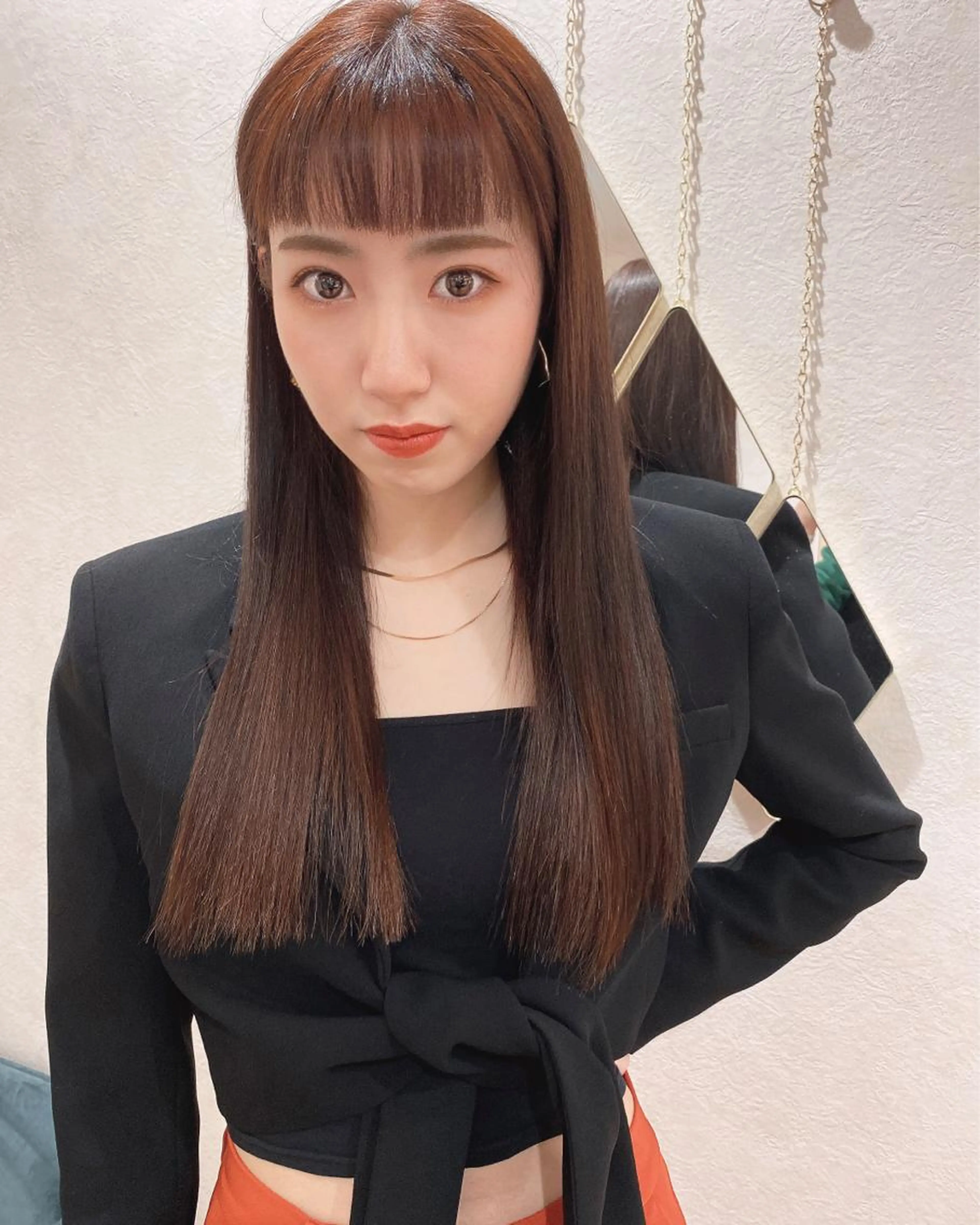 🤍ྀི【前髪縮毛矯正】+クイックトリートメント🤍ྀི¥6600の写真