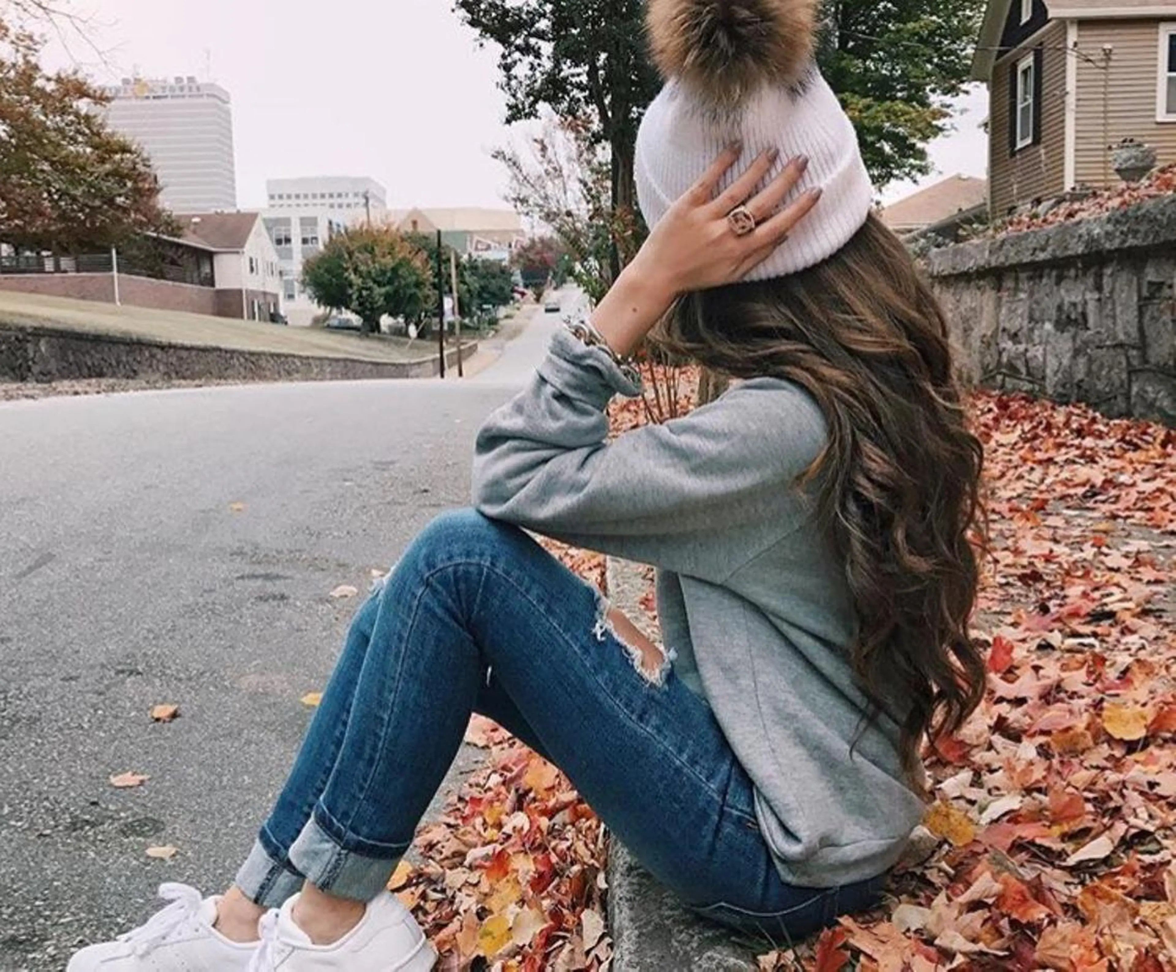 ロング チビ編み込みエクステ シールEXどぅ〜すのヘアスタイル