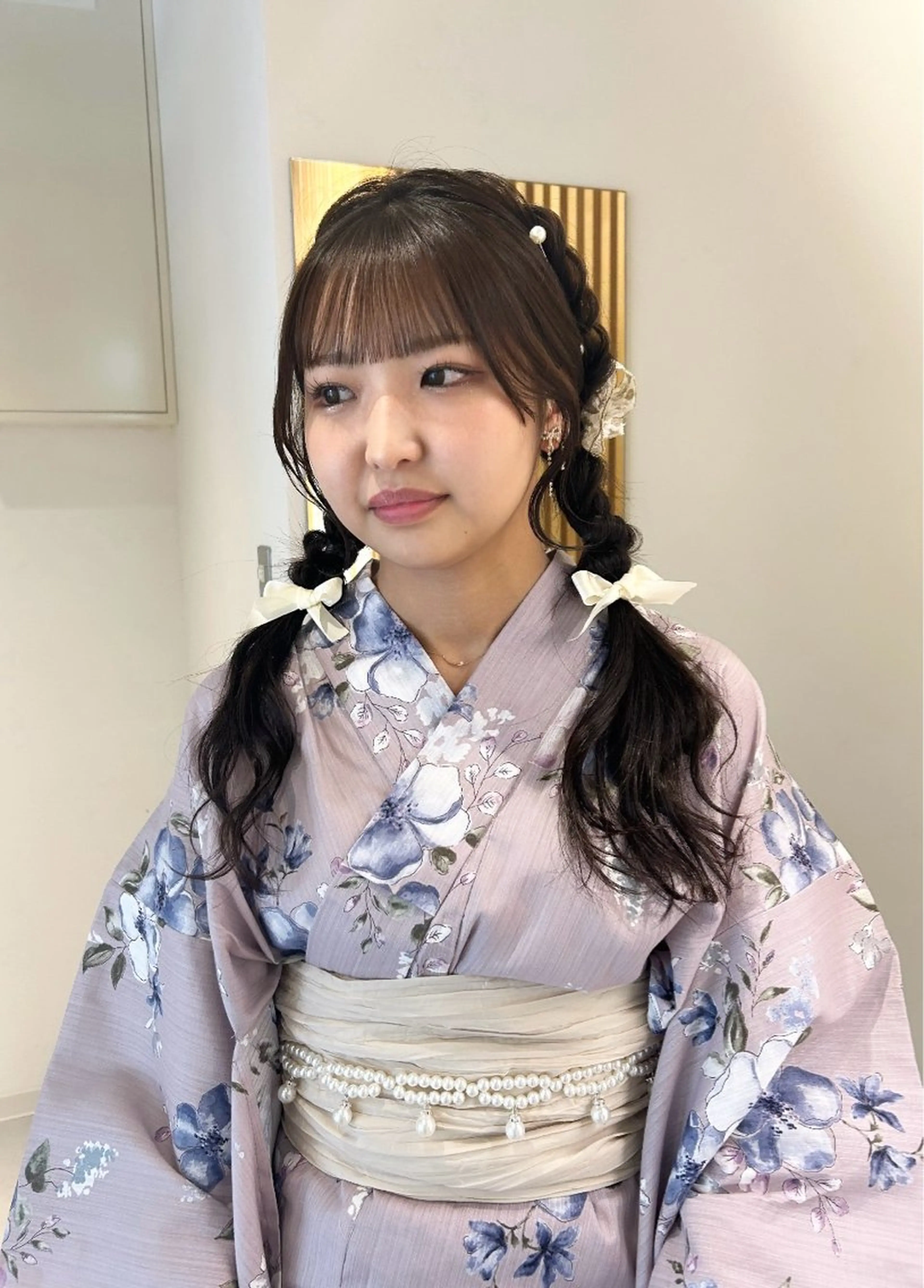 ヘアアレンジ Nana/透けカラー ×似合わせカットのヘアスタイル