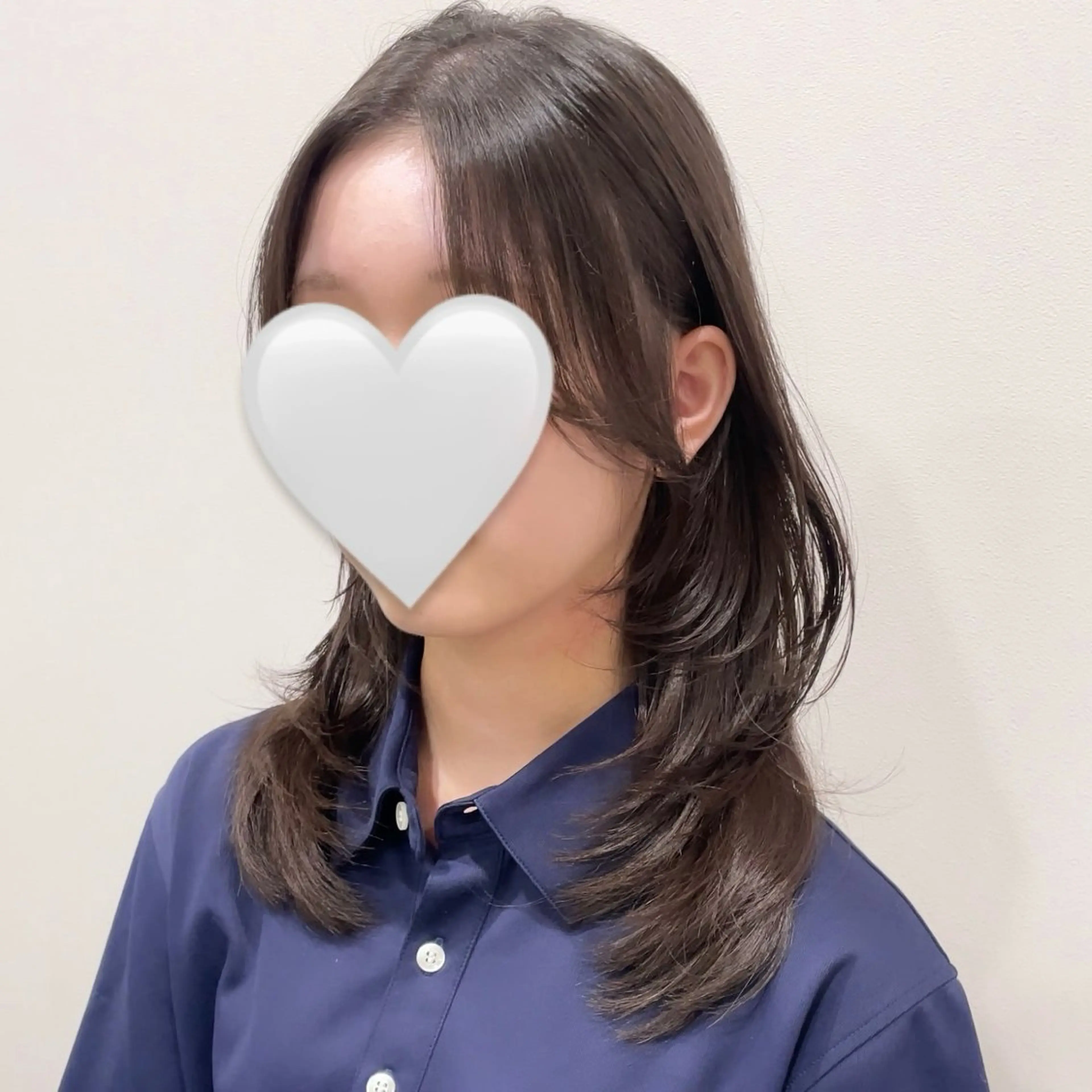 セミロング 髪質改善 縮毛矯正 トリートメント nex  the salon vlow所属・美髪矯正特化美容師✨ あんりのヘアスタイル