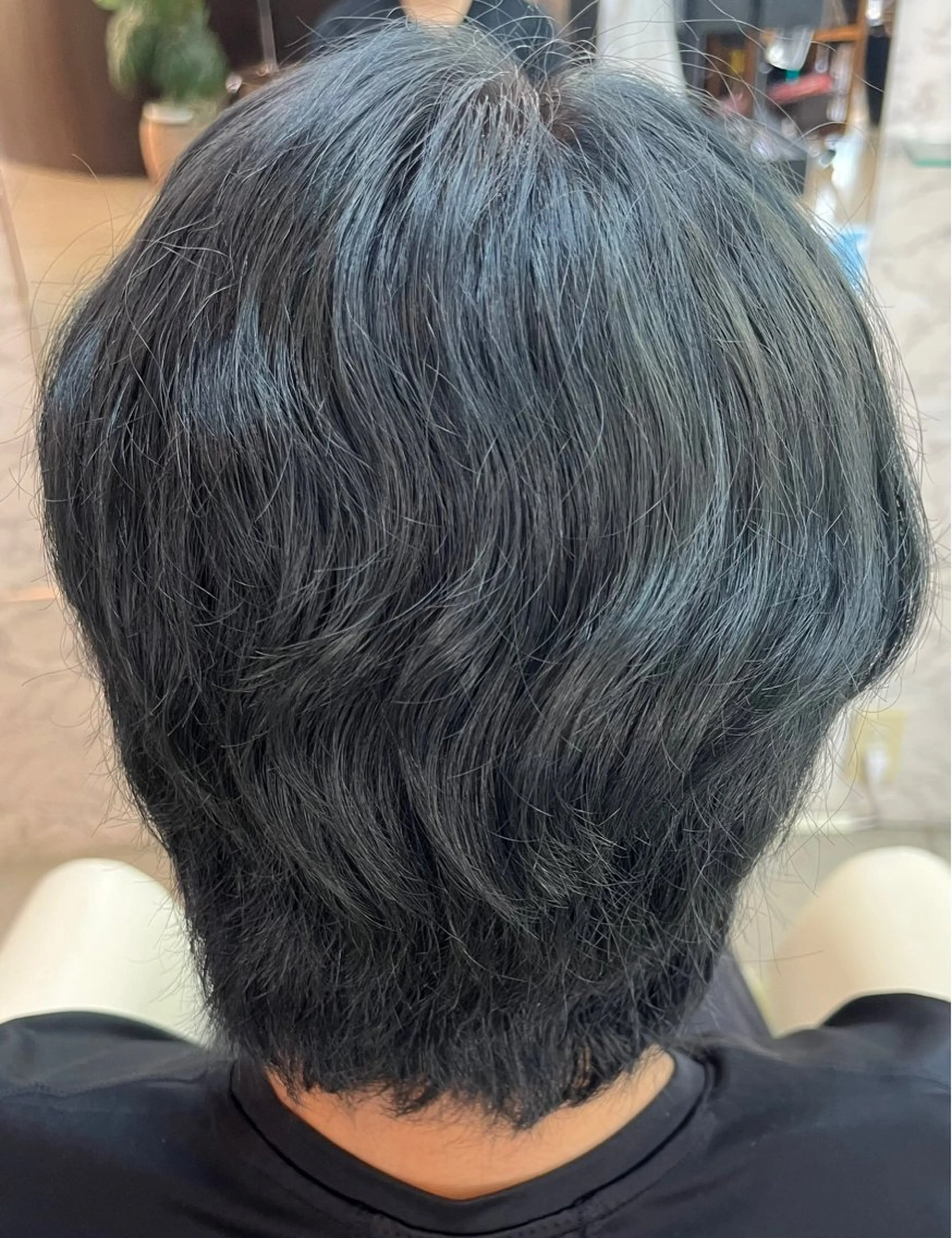 ミディアム カラー メンズ カット SIKIBU  FUKUYAMA所属・熊谷 拓海のヘアスタイル