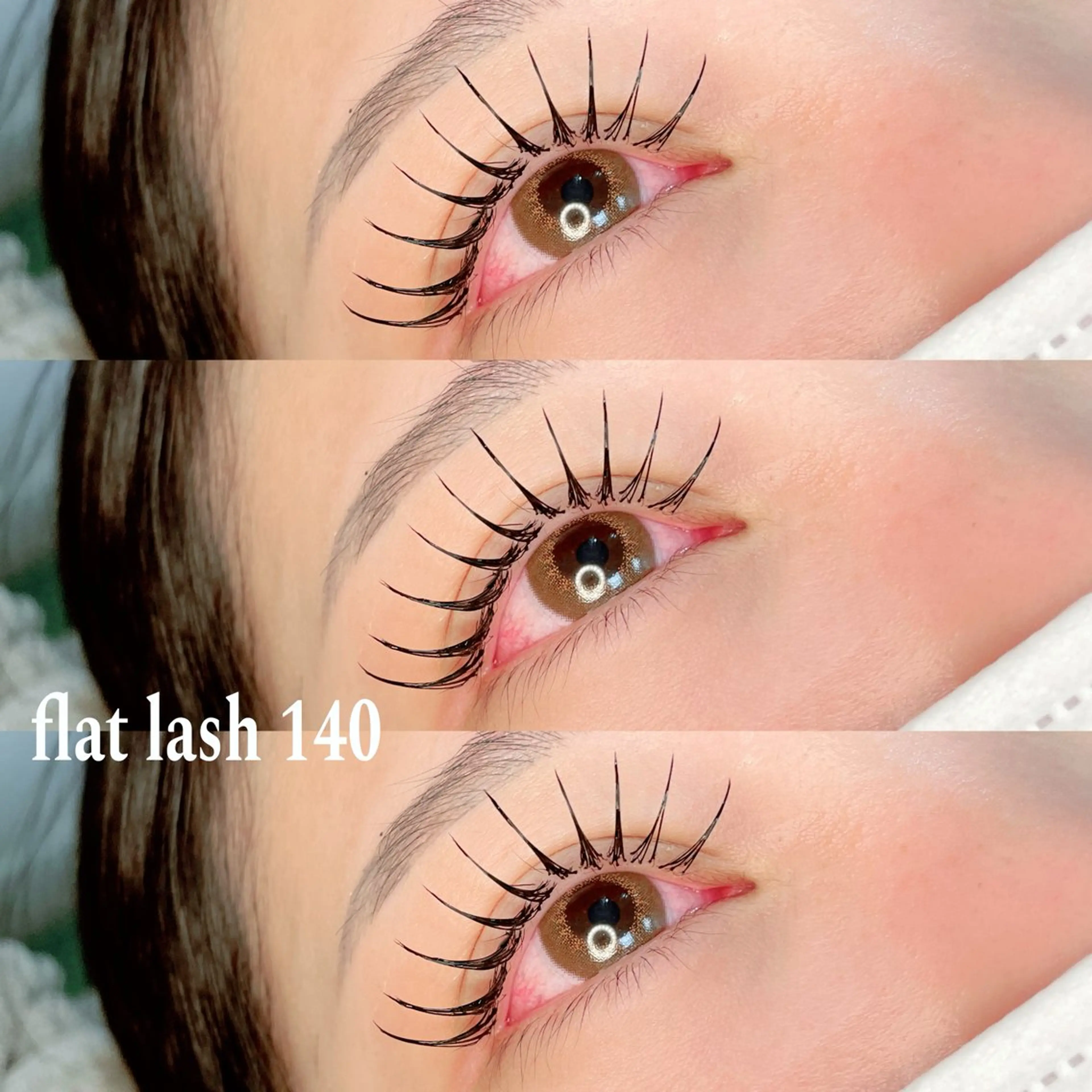 マツエク・マツパ フラットラッシュ アップワードラッシュ マツエク パリジェンヌ/美眉 OLIVIA加藤のマツエク・マツパデザイン