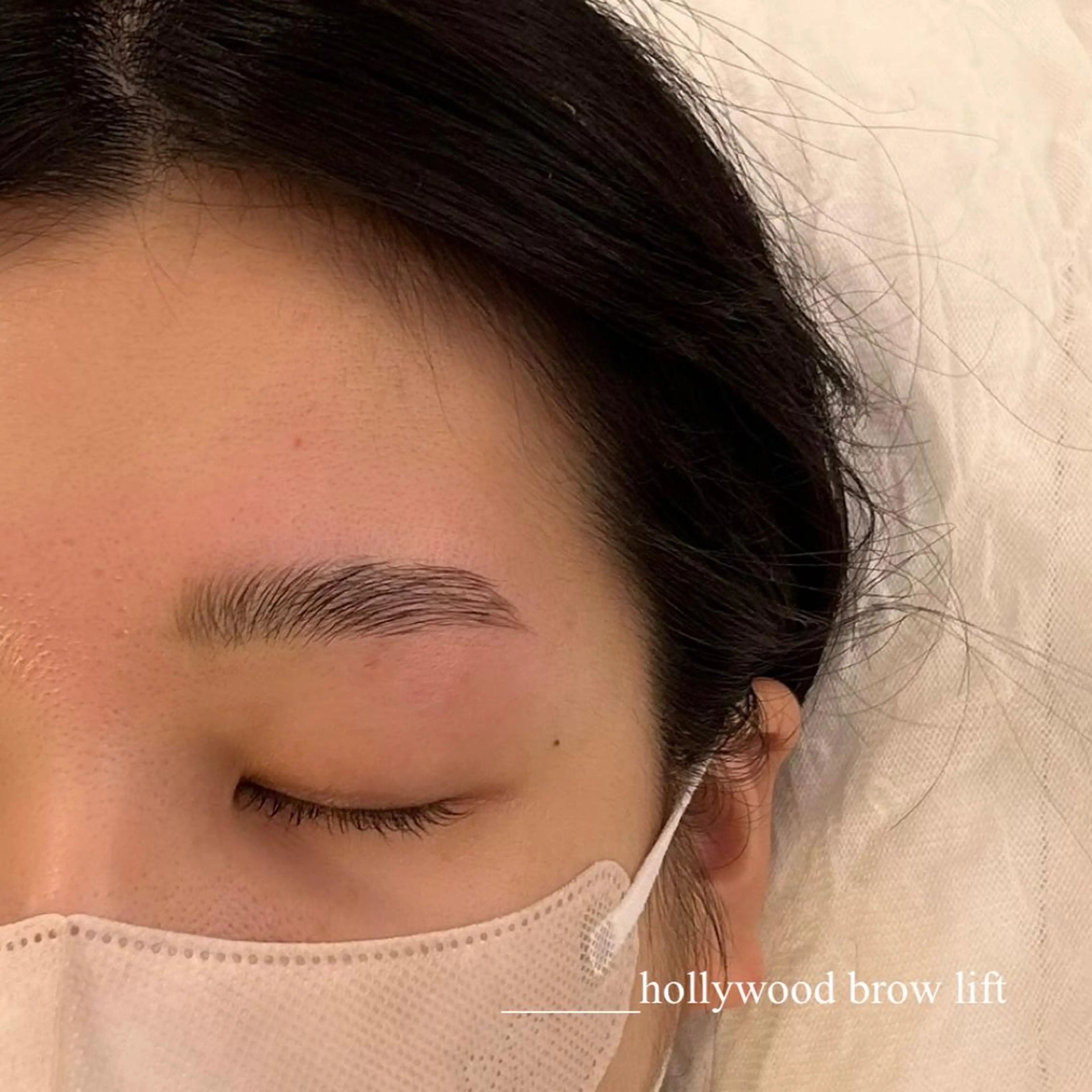マツエク・マツパ アイブロウ ハリウッドブロウリフト パリジェンヌラッシュリフト GO TODAY SHAiRE SALON Vellmie店所属・吉祥寺kasumi 🌛eye/browのマツエク・マツパデザイン