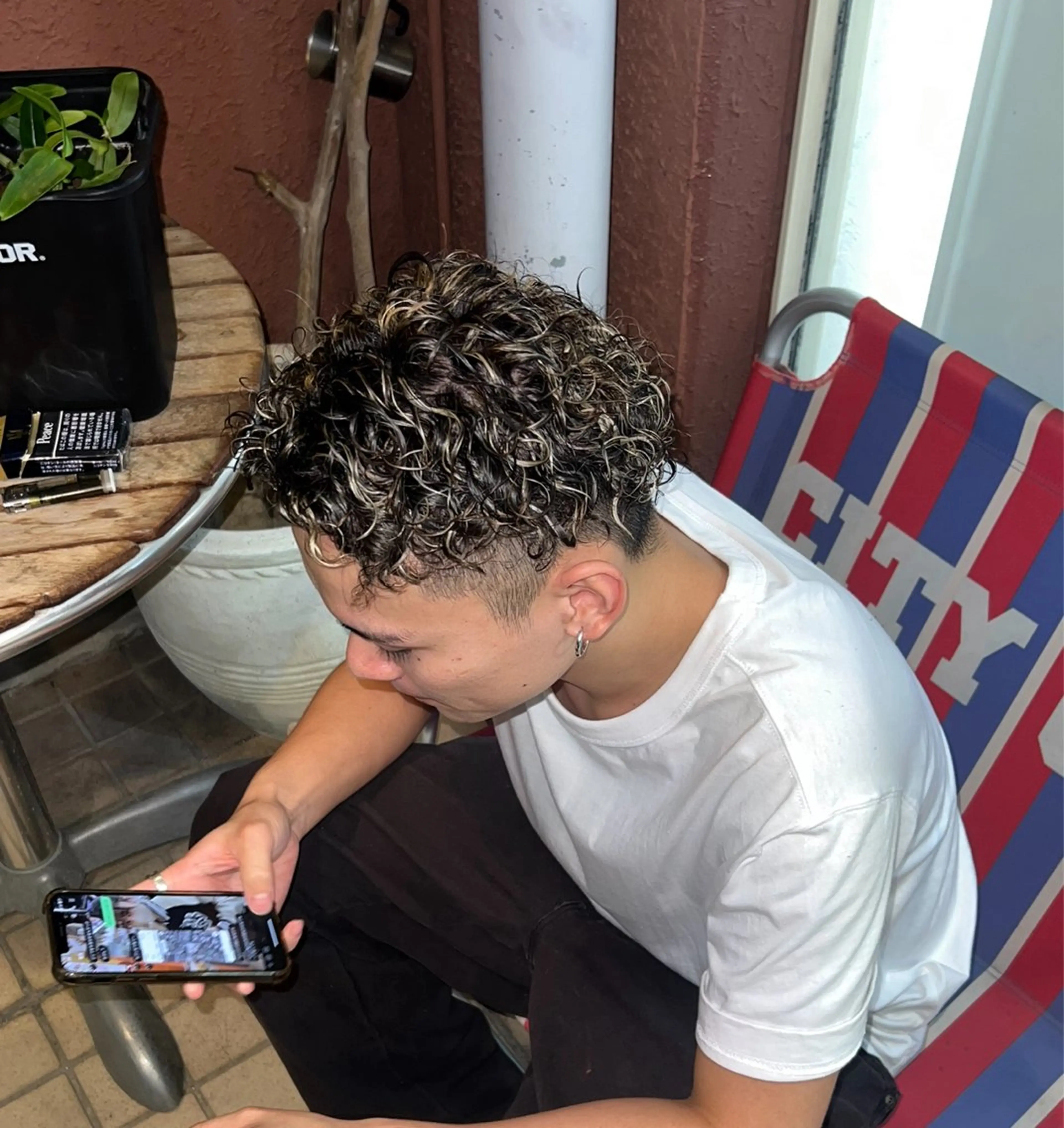 【限定メニュー】　ハイライト＋ツイストスパイラルパーマ🌪️の写真