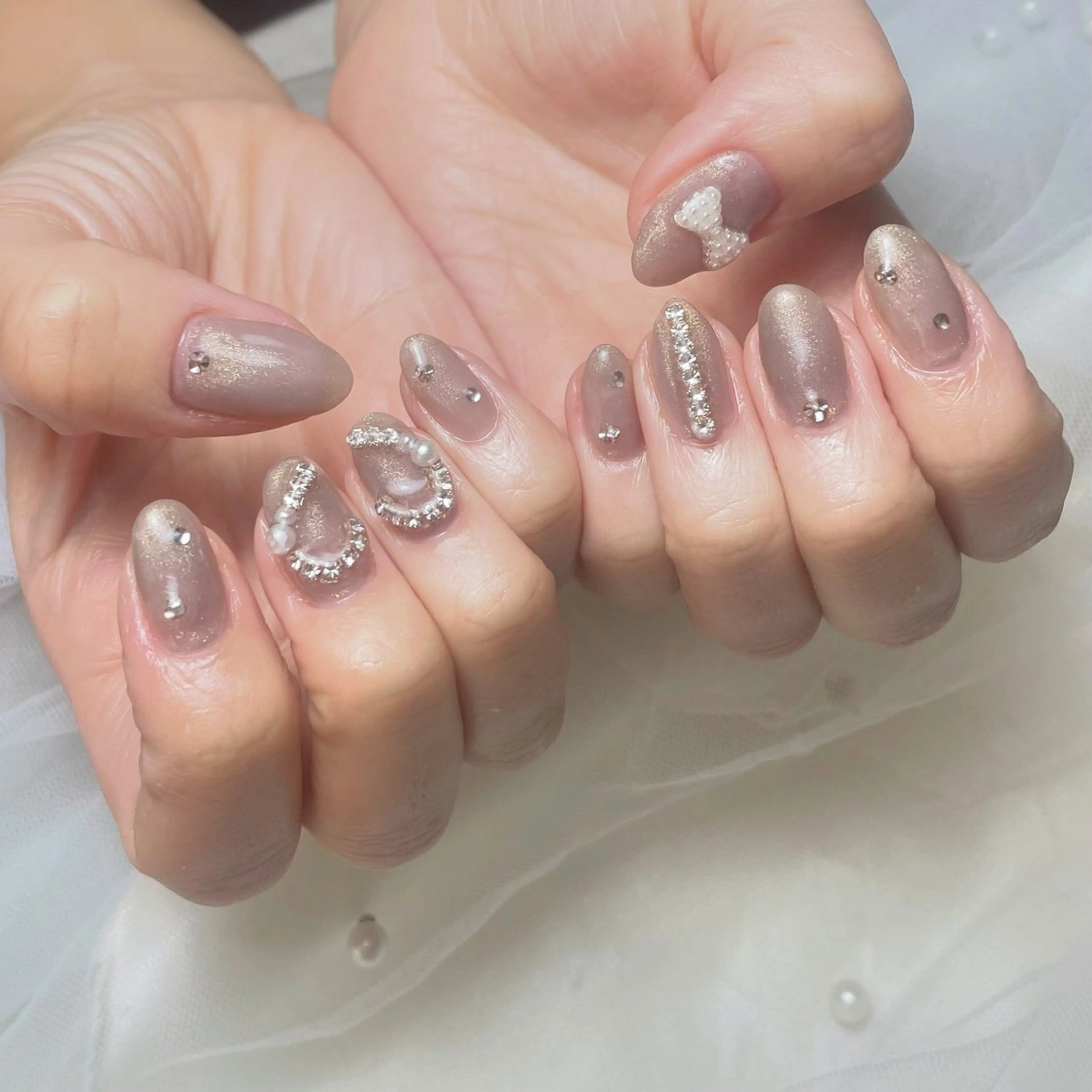 ネイル ハンドネイル フットネイル S LOUNGE NAIL所属・パーツたくさん🍓 SUMIのネイルデザイン