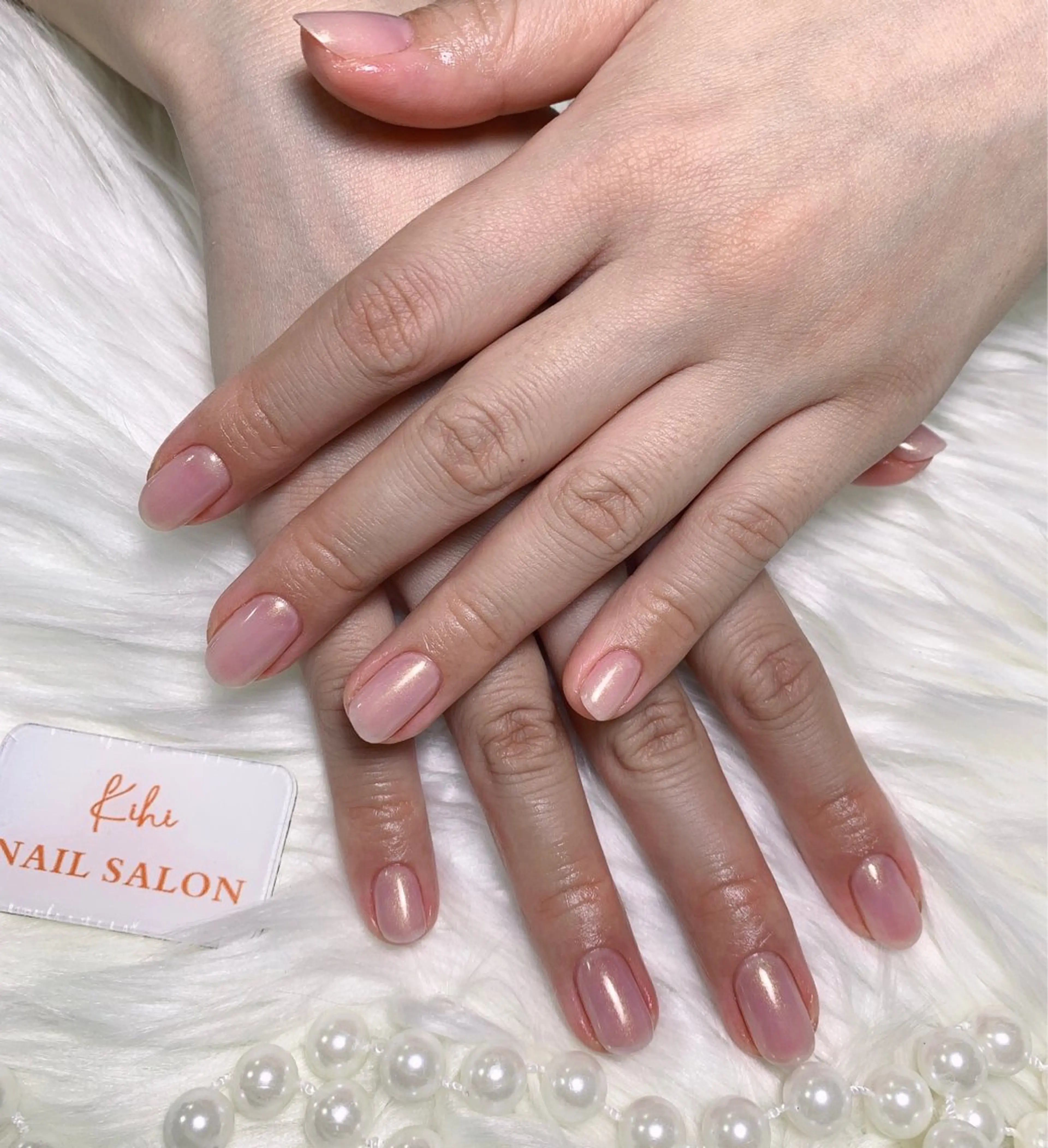 ネイル ワンカラーネイル 福島 みきのネイルデザイン