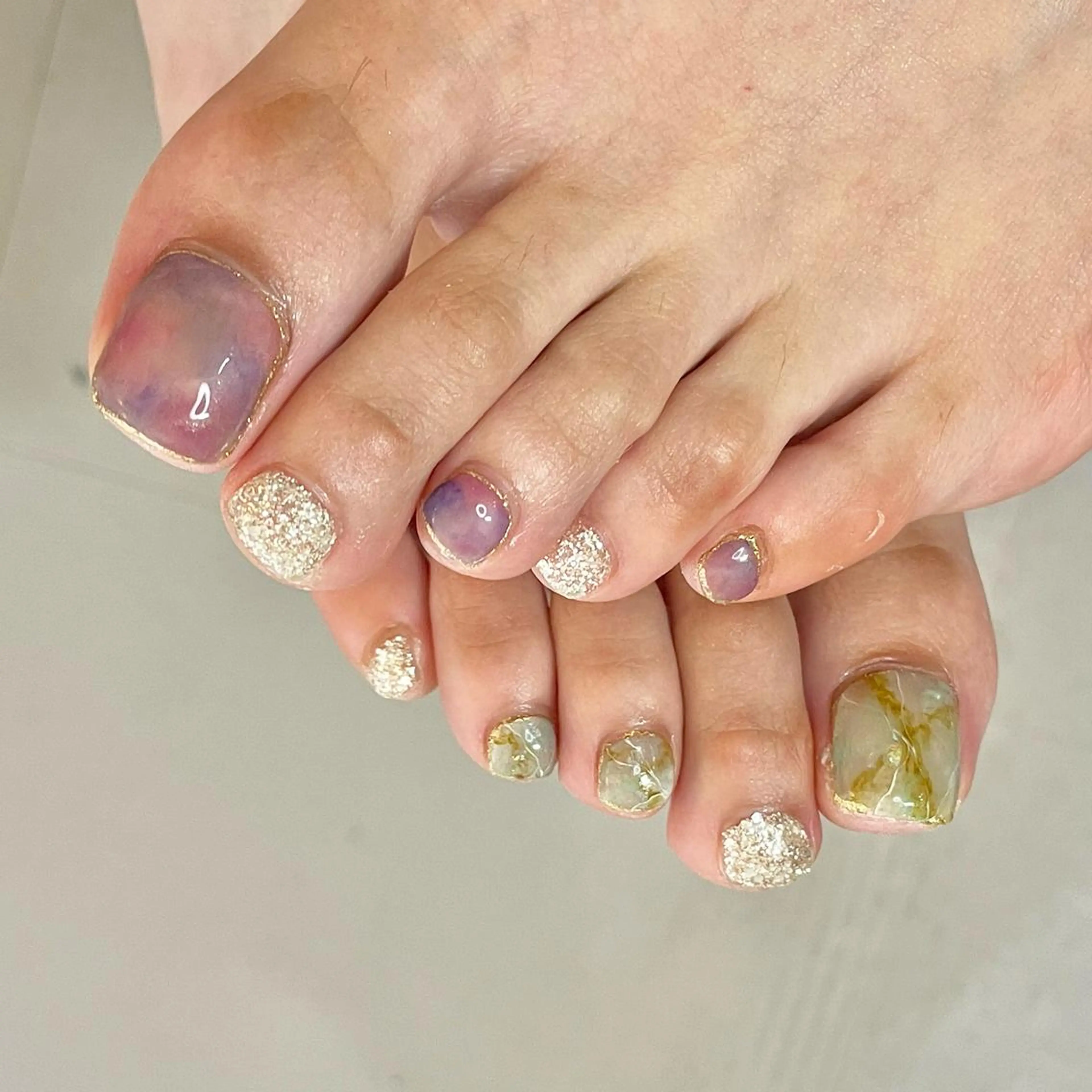 ショート カラー パーマ ヘアアレンジ メンズ キッズ ネイル マツエク・マツパ アイブロウ フットネイル nail&eye Aoのマツエク・マツパデザイン