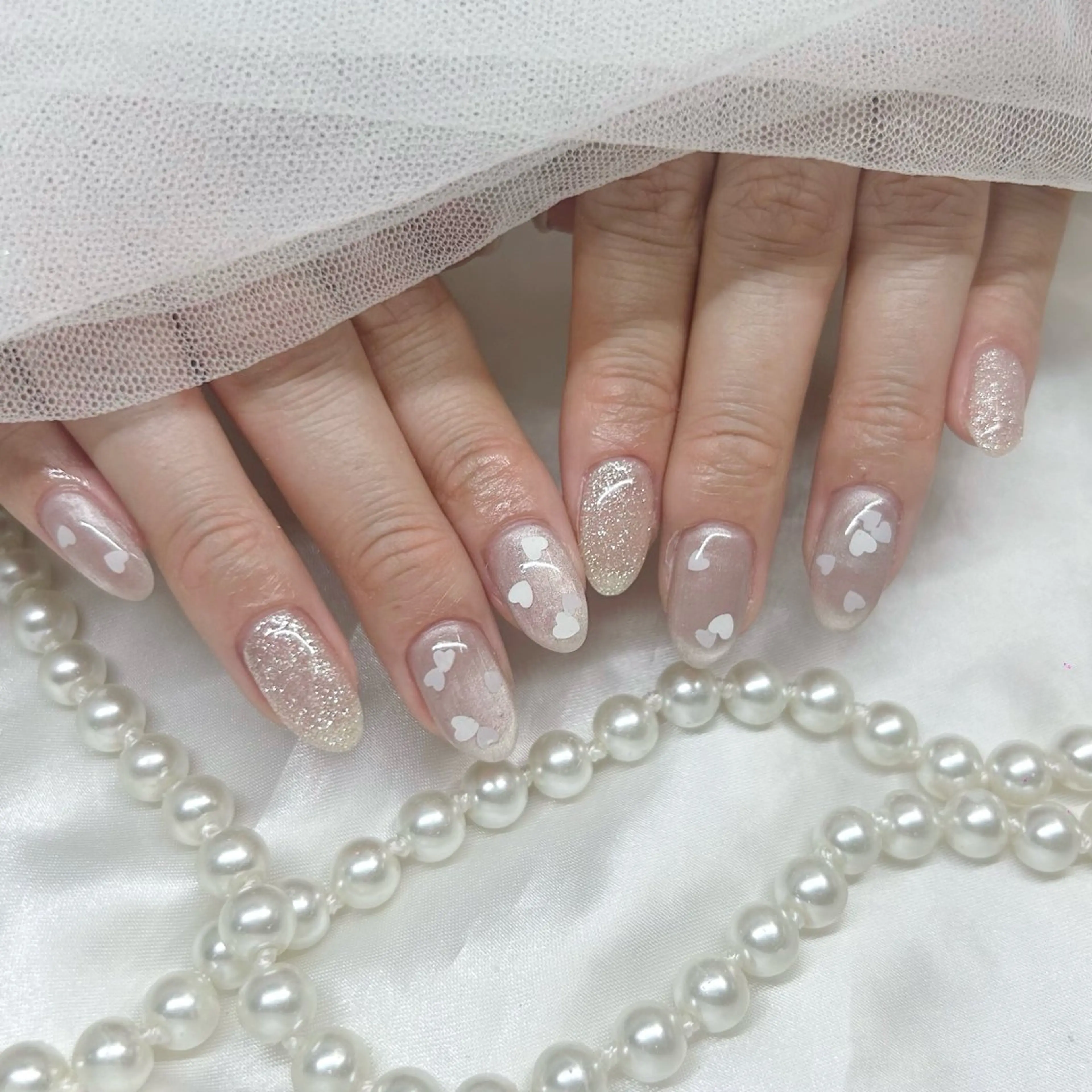 ミディアム ハンドネイル Nailsalon Angeのネイルデザイン