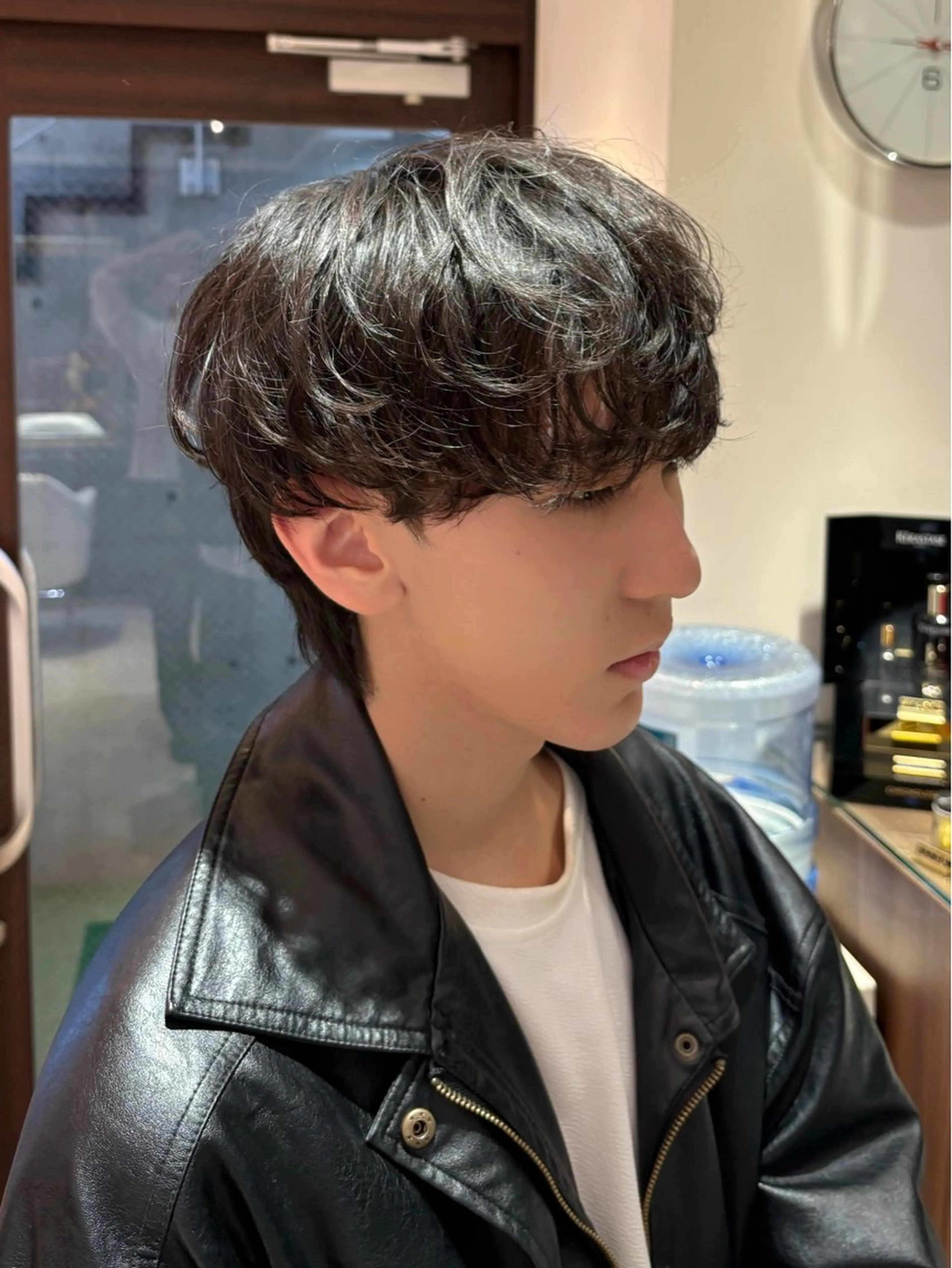 【リピーター様／平日限定】🔹メンズカット+シャドウパーマ🔥　(メンズ韓国ヘア/原宿/表参道)の写真