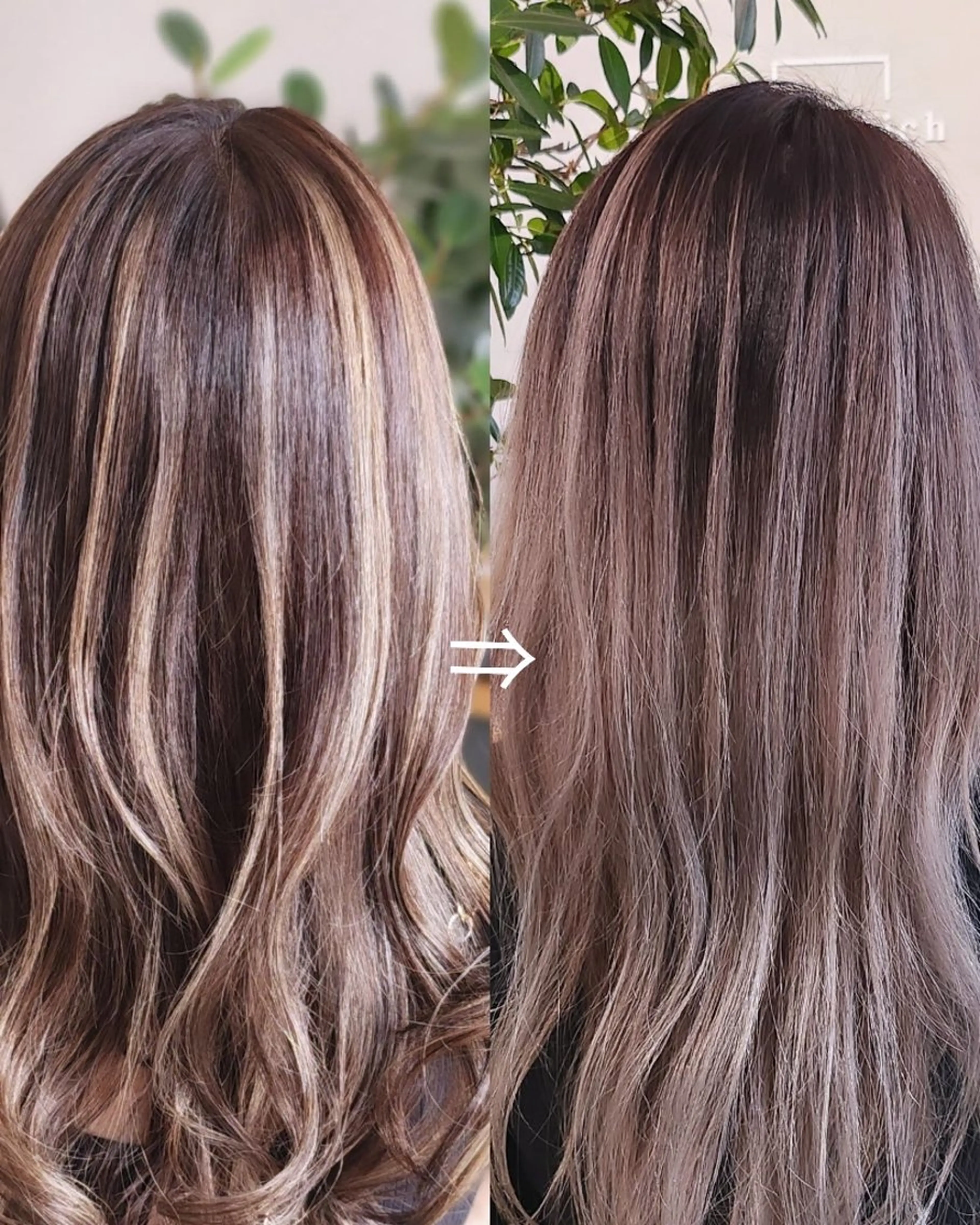 ロング カラー バレイヤージュ ハイライトカラー ハイライト レイヤーカット LUANAhair所属・金田 拓也のヘアスタイル