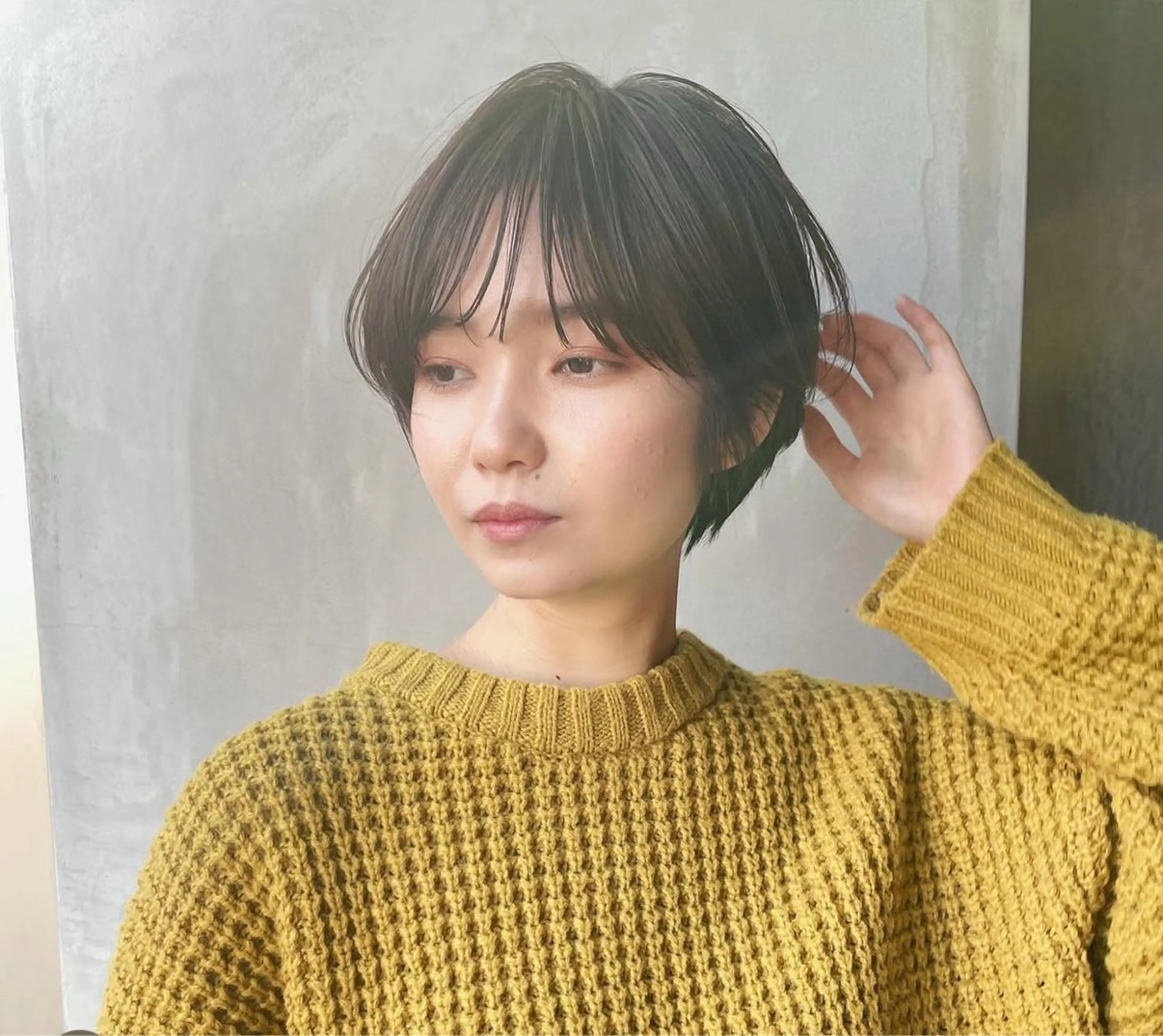 ショート ショートヘア 似合わせカット‪// 鶴我万唯華のヘアスタイル