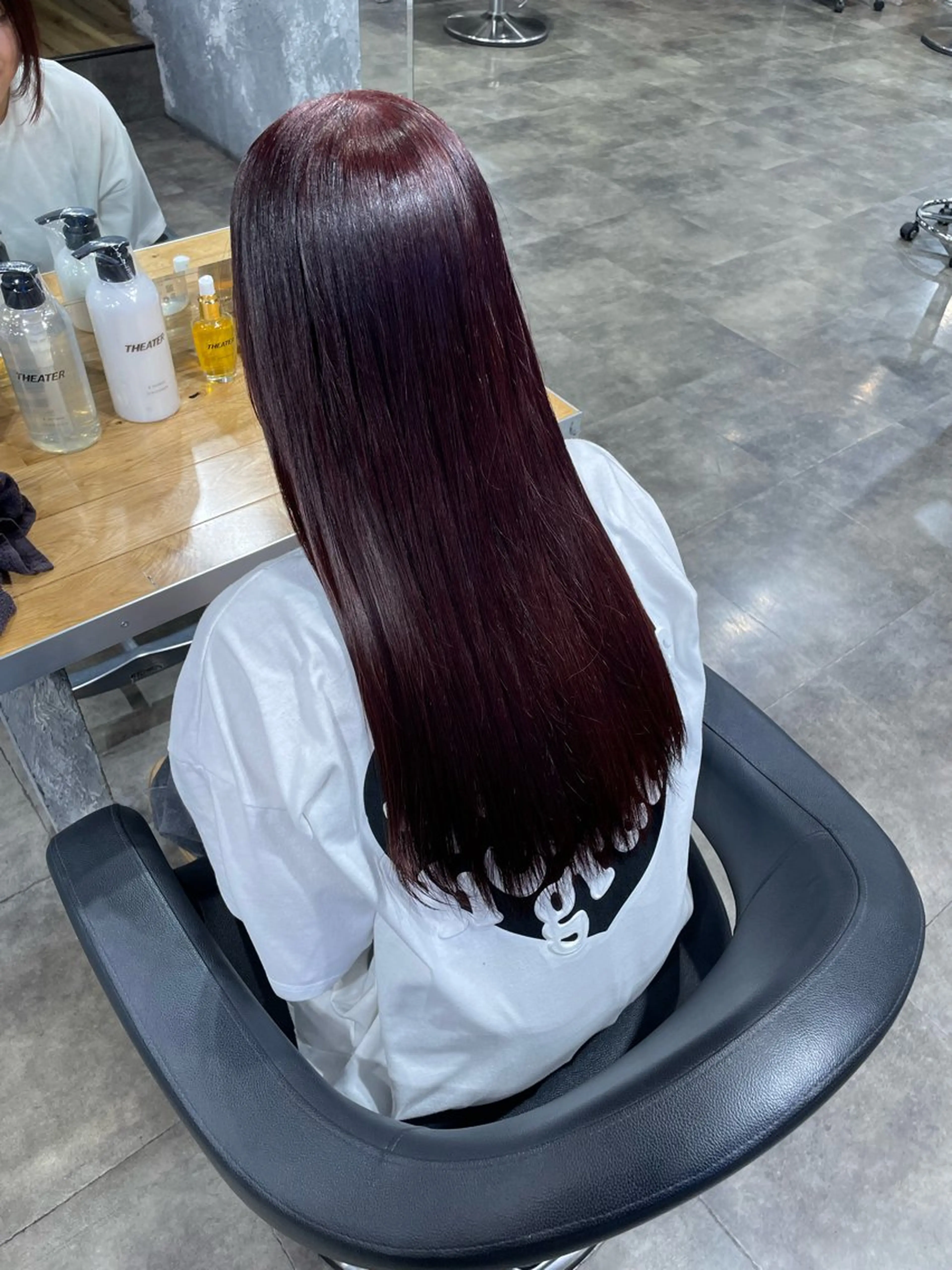 【🥀期間限定🥀】韓国トレンドのレイヤーカット➕さら艶ストレートを叶える縮毛矯正➕オリジナルトリートメント🥀🤍の写真