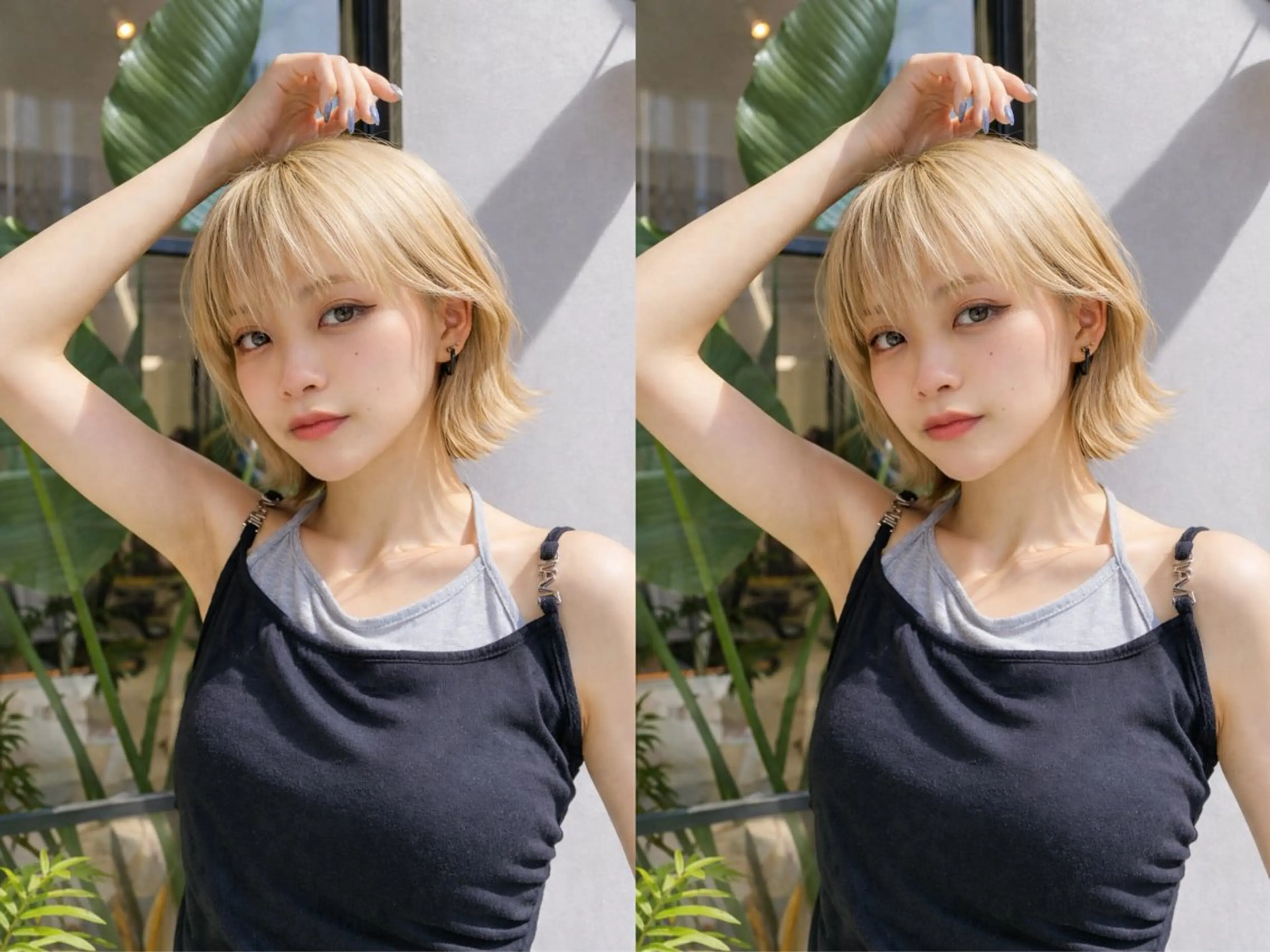 ショート 顔まわり/骨格 似合わせカットのヘアスタイル