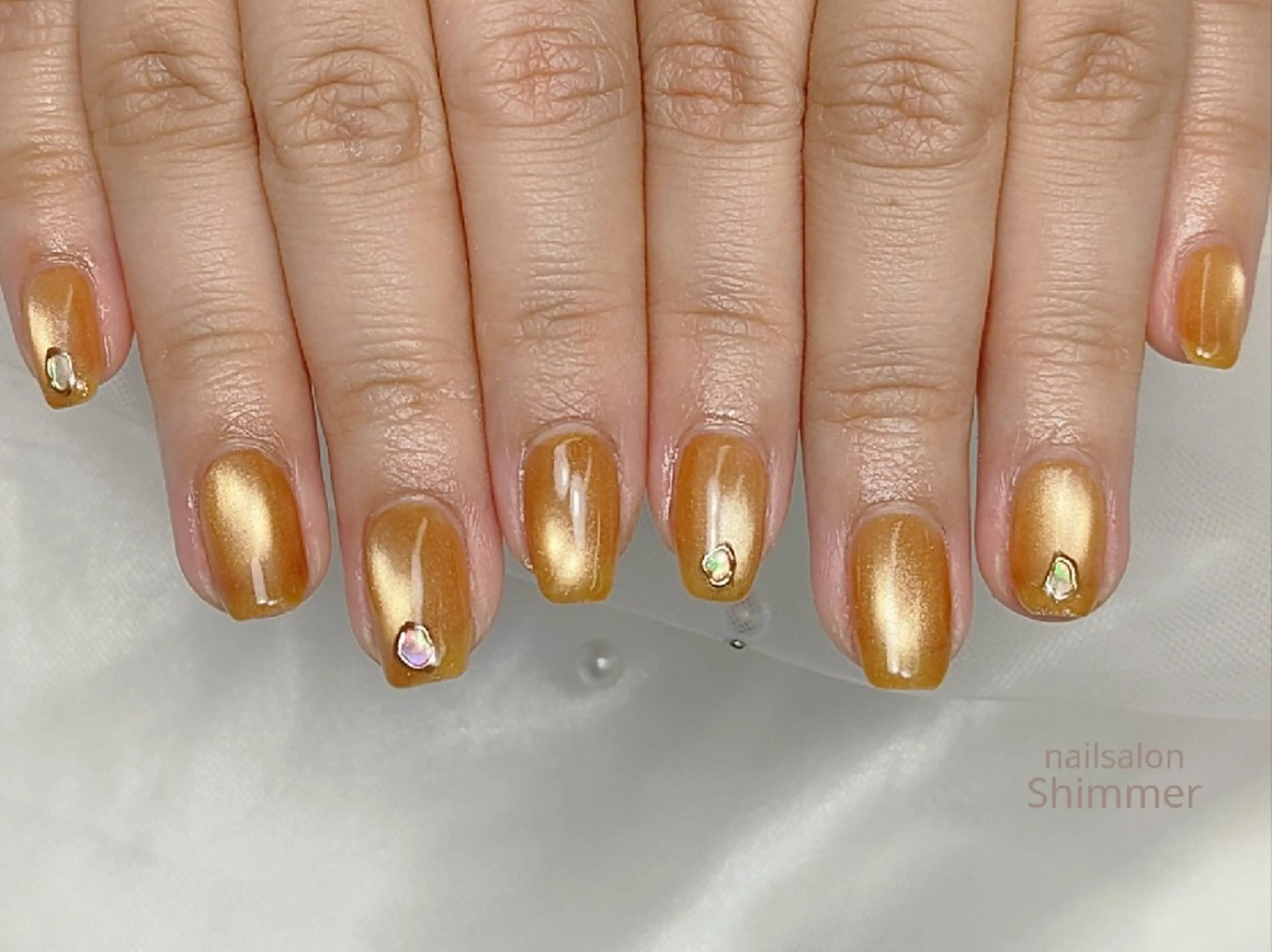 ネイル ハンドネイル Shimmer Asakoのネイルデザイン