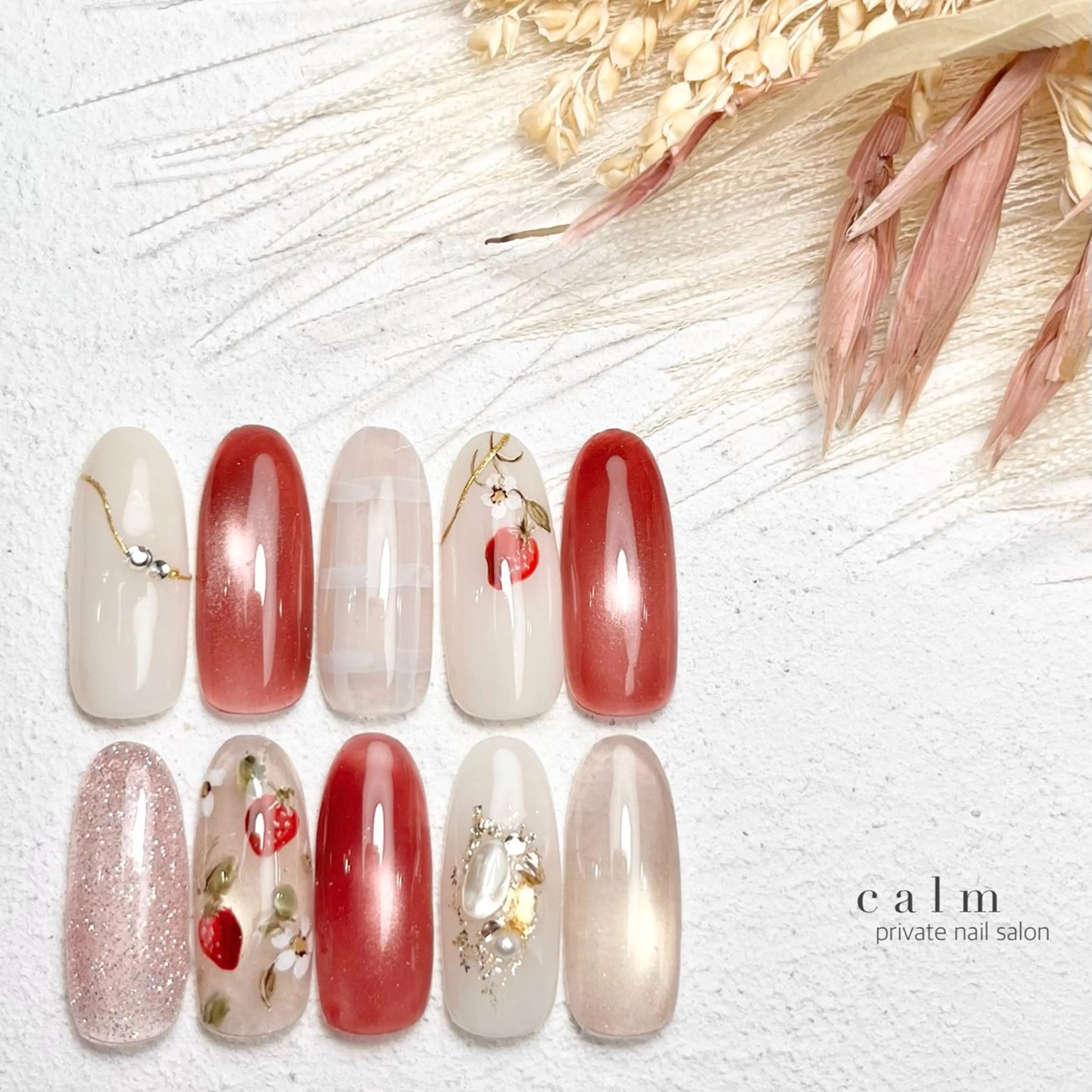 ネイル ハンドネイル calm 〔ｶｰﾑ〕のネイルデザイン