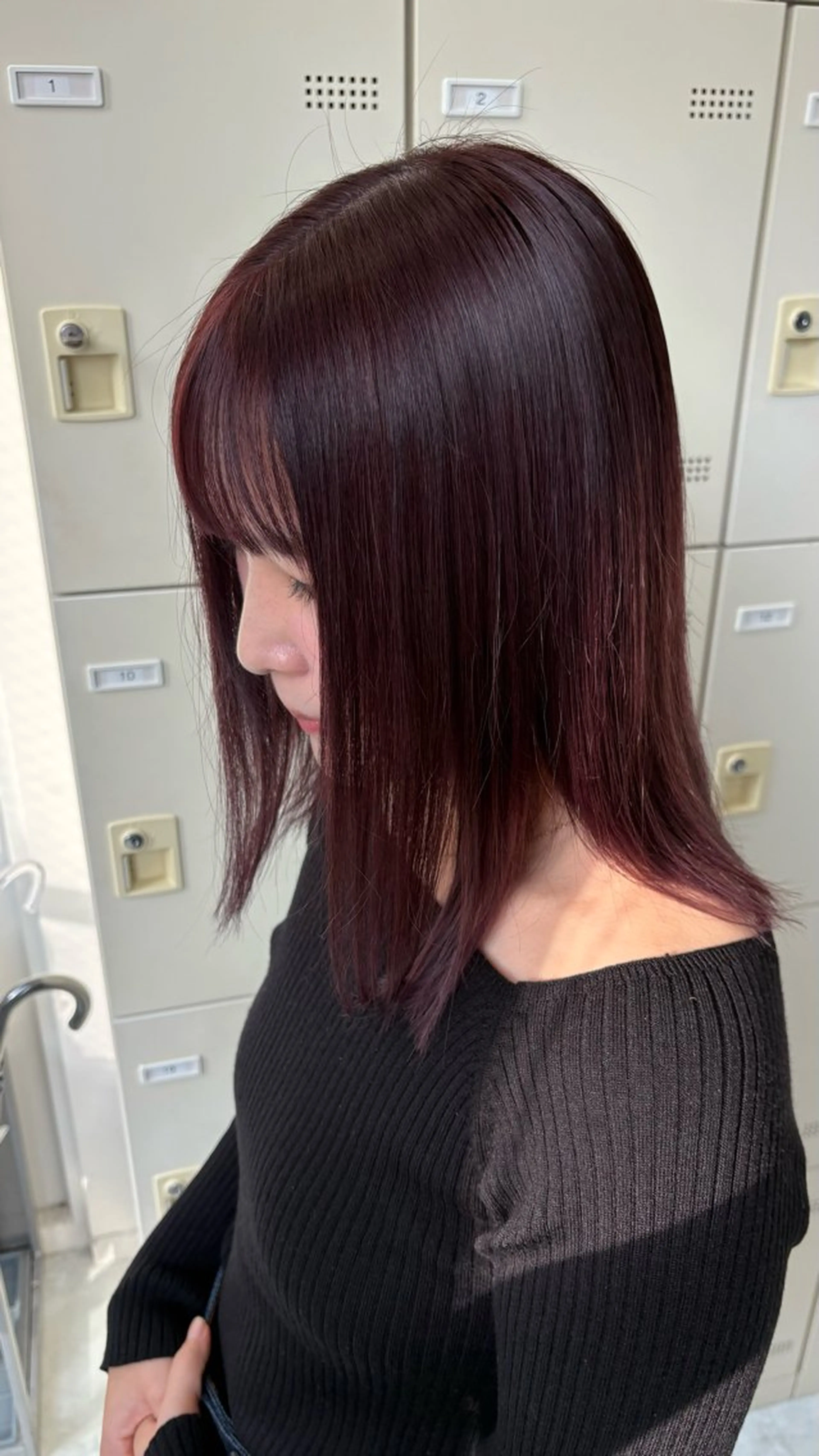 ヘアカラー トリートメント 透明感カラー🍨🪞 ruriha🤍のヘアスタイル