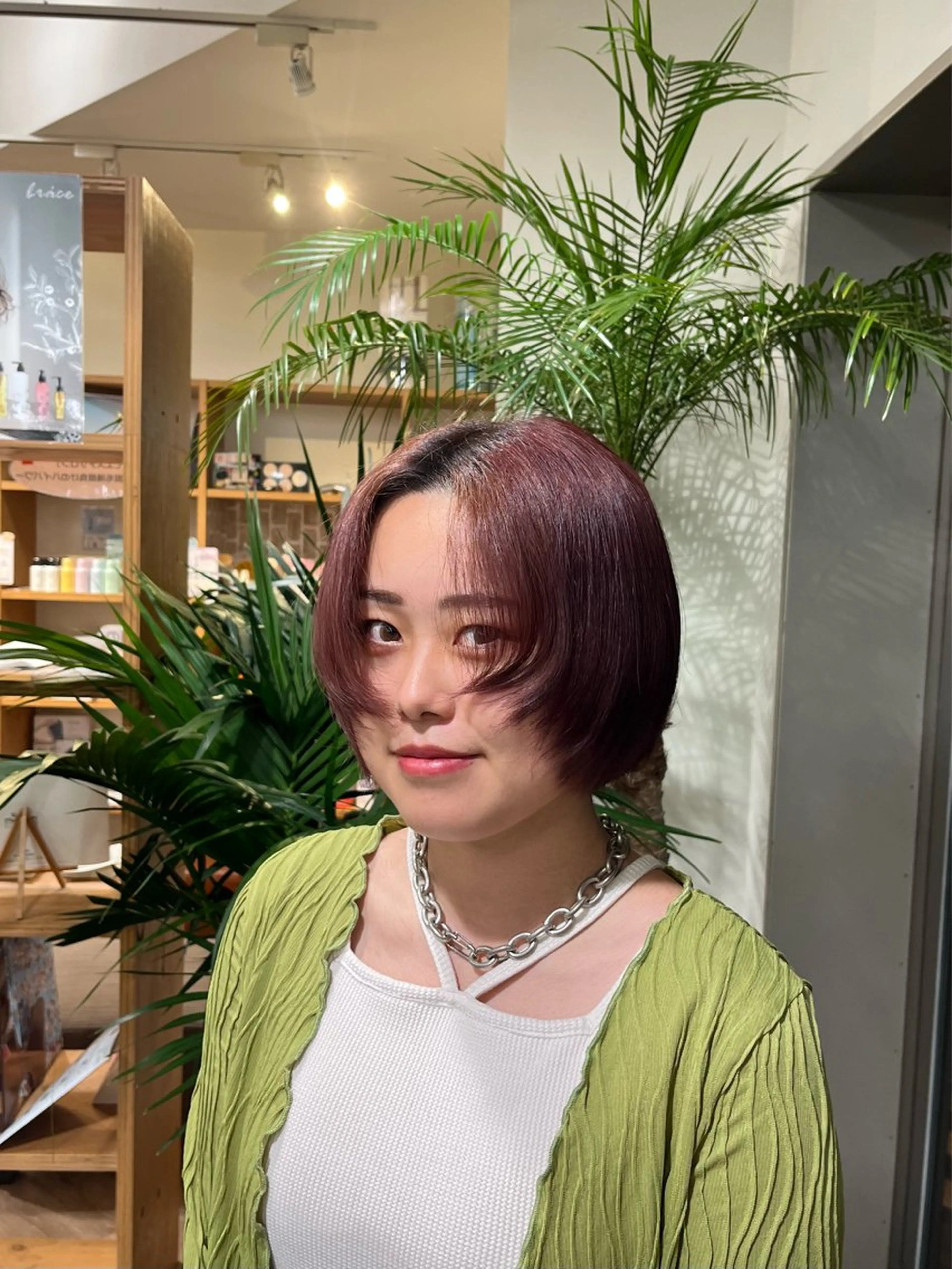 ブリーチ1回+カラー🐈‍⬛🤍の写真