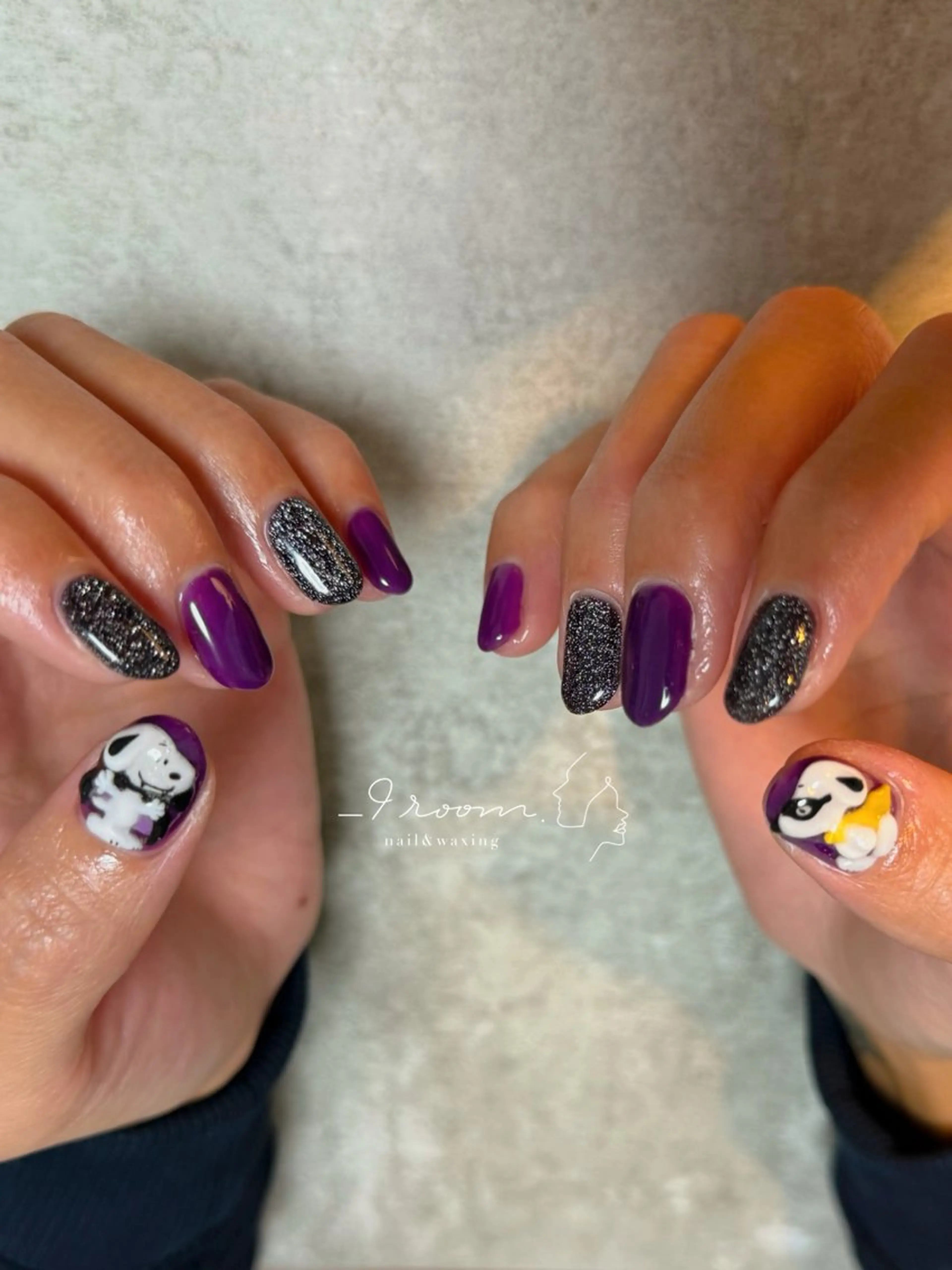 ネイル ハロウィン _9 room. Yoshimiのネイルデザイン