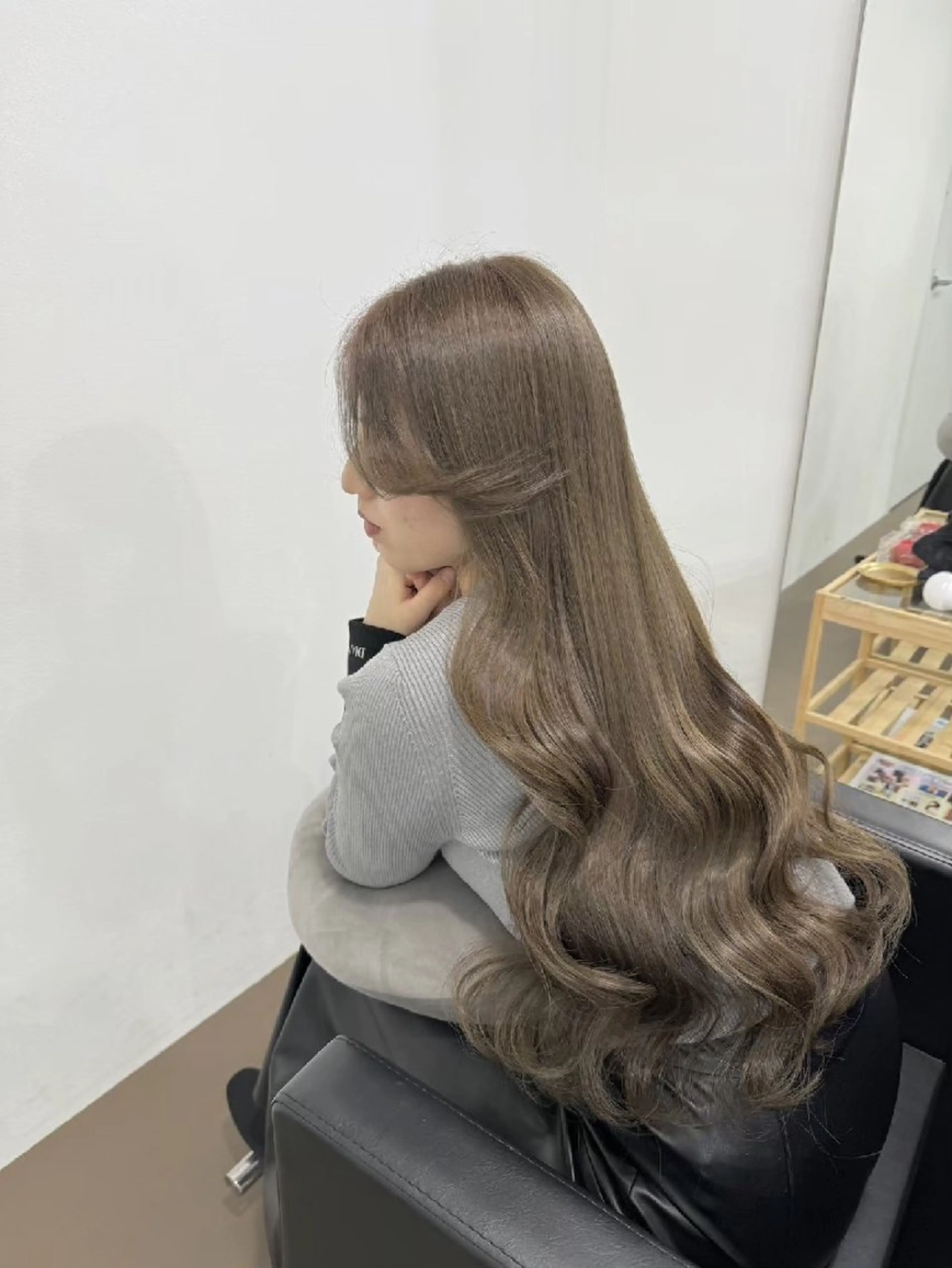 ☆ご新規様限定☆ブリーチ無しダブルカラー+ioeオリジナルトリートメントの写真