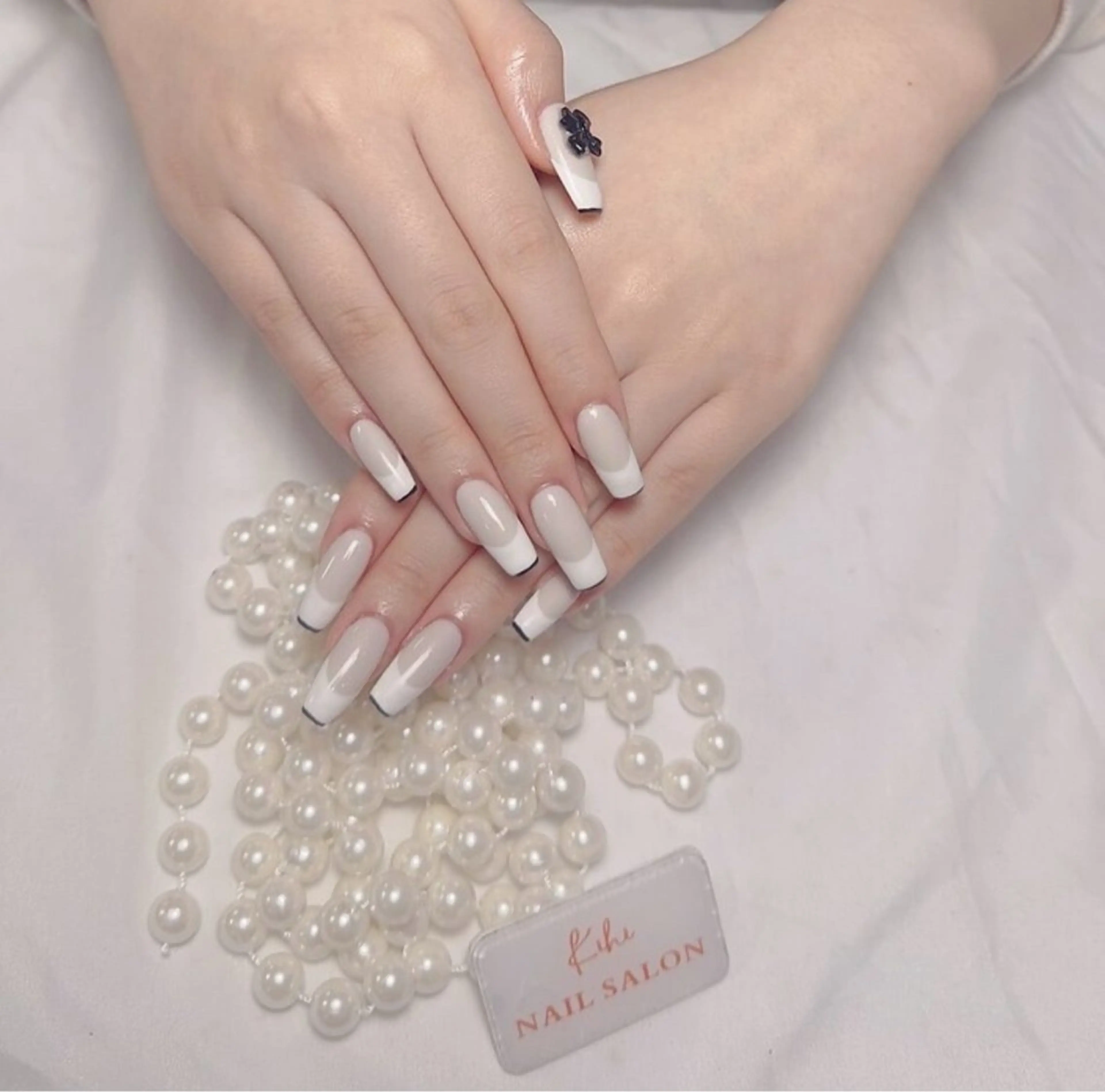 ネイル アートネイル フレンチネイル ジェルネイル グラデーション 韓国ネイル 村中 ハナのネイルデザイン