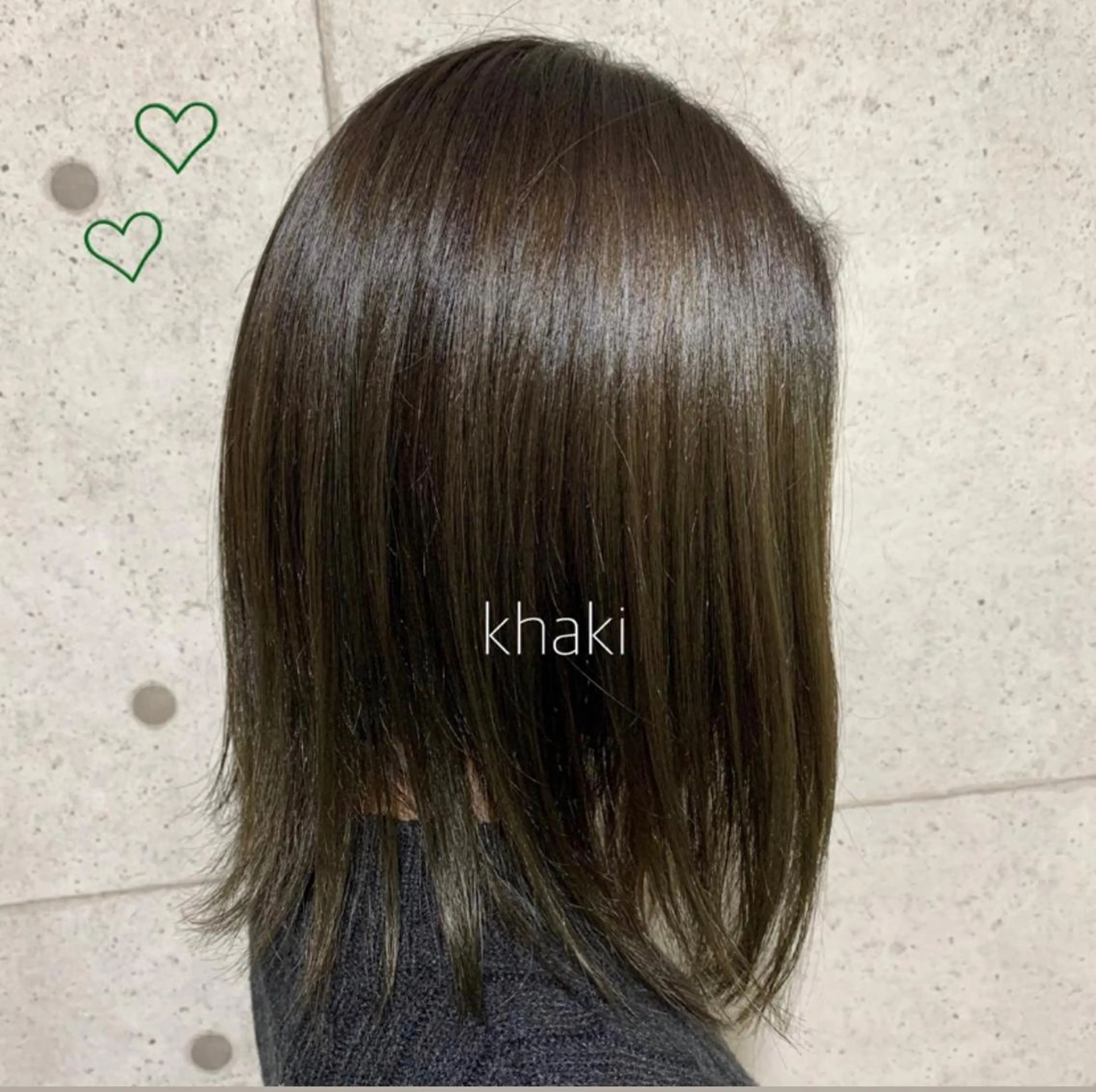 ミディアム カラー ヘアカラー トリートメント 🌷お洒落推しカラー moe🐰🌷のヘアスタイル