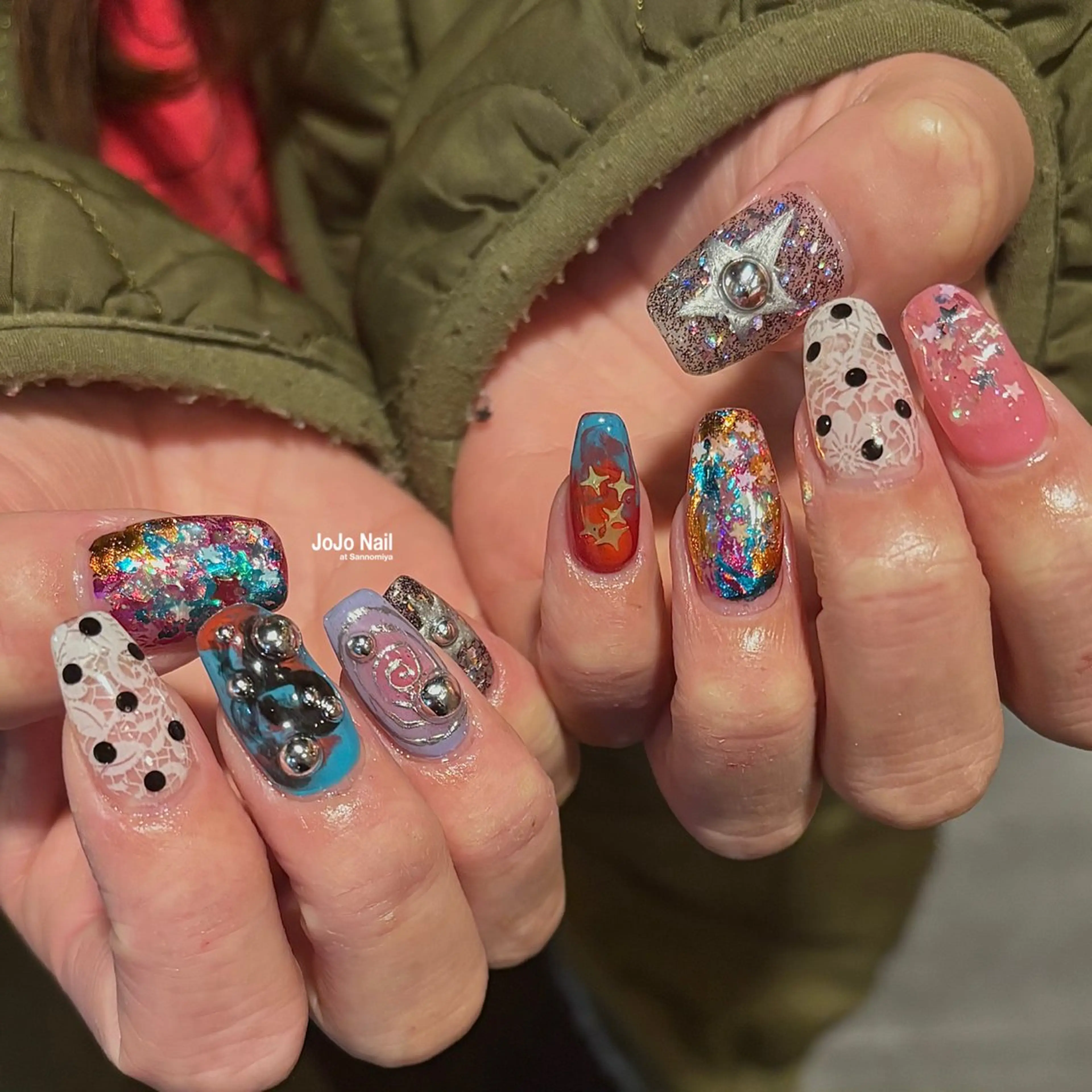 ネイル ハンドネイル MOKA.N / JOJO@三宮のネイルデザイン