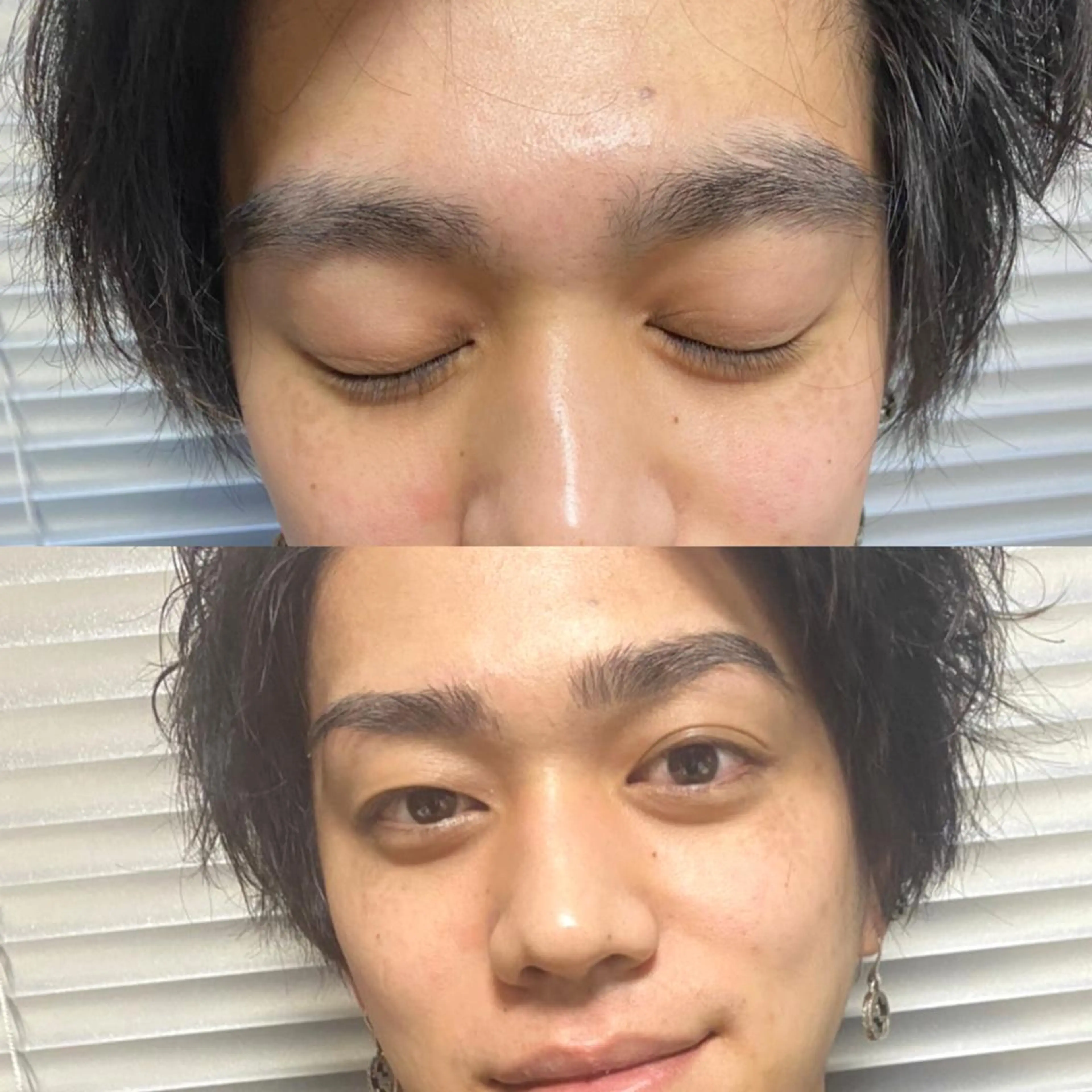 メンズ アイブロウ Froom kimieのマツエク・マツパデザイン