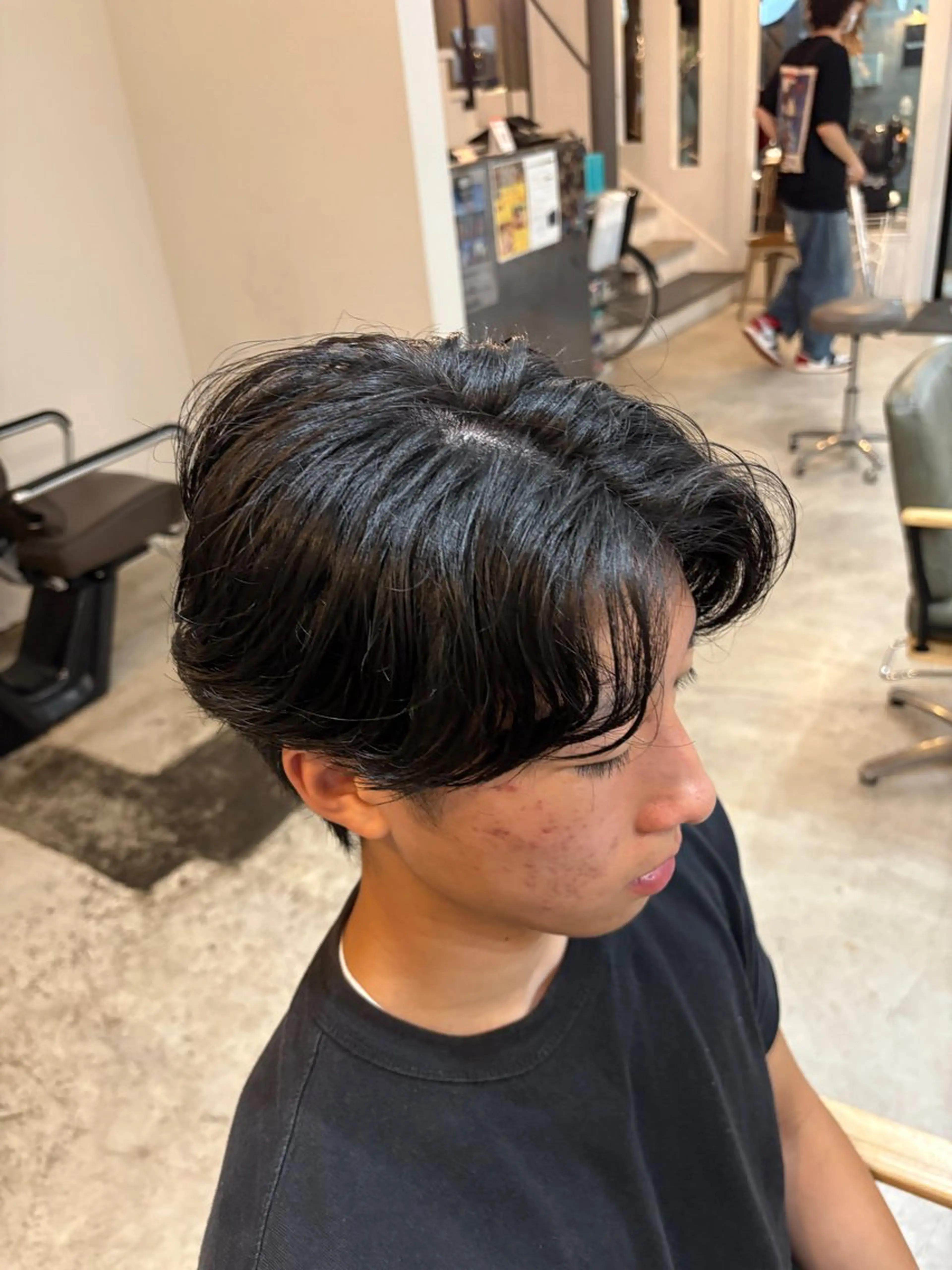 ショート パーマ Lit.by.fifth所属・litbyfifth 末吉海里のヘアスタイル