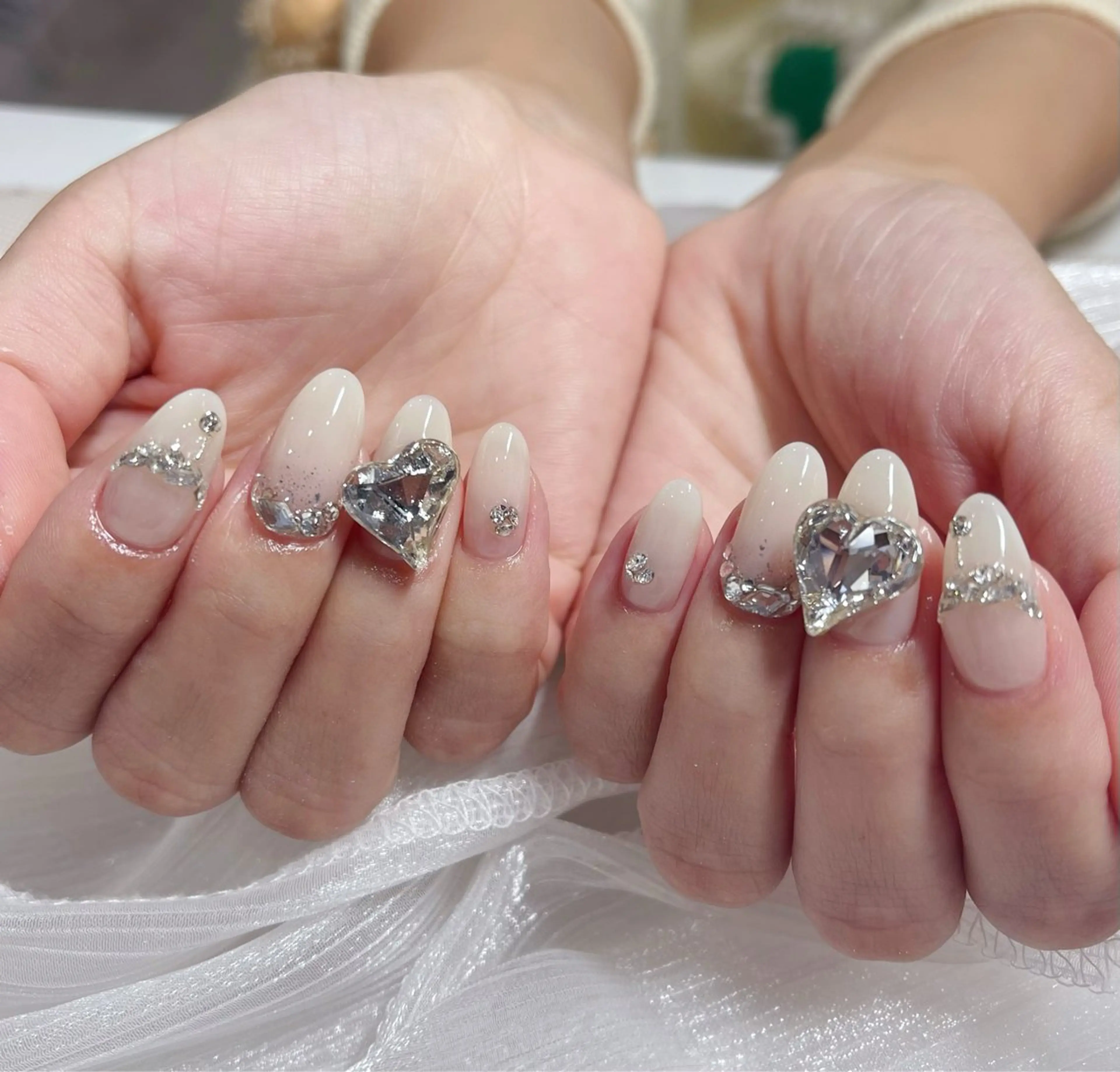 ネイル 韓国ネイル 春ネイル 夏ネイル ネイルチップ ワンホンネイル FLY Nail Salonのネイルデザイン