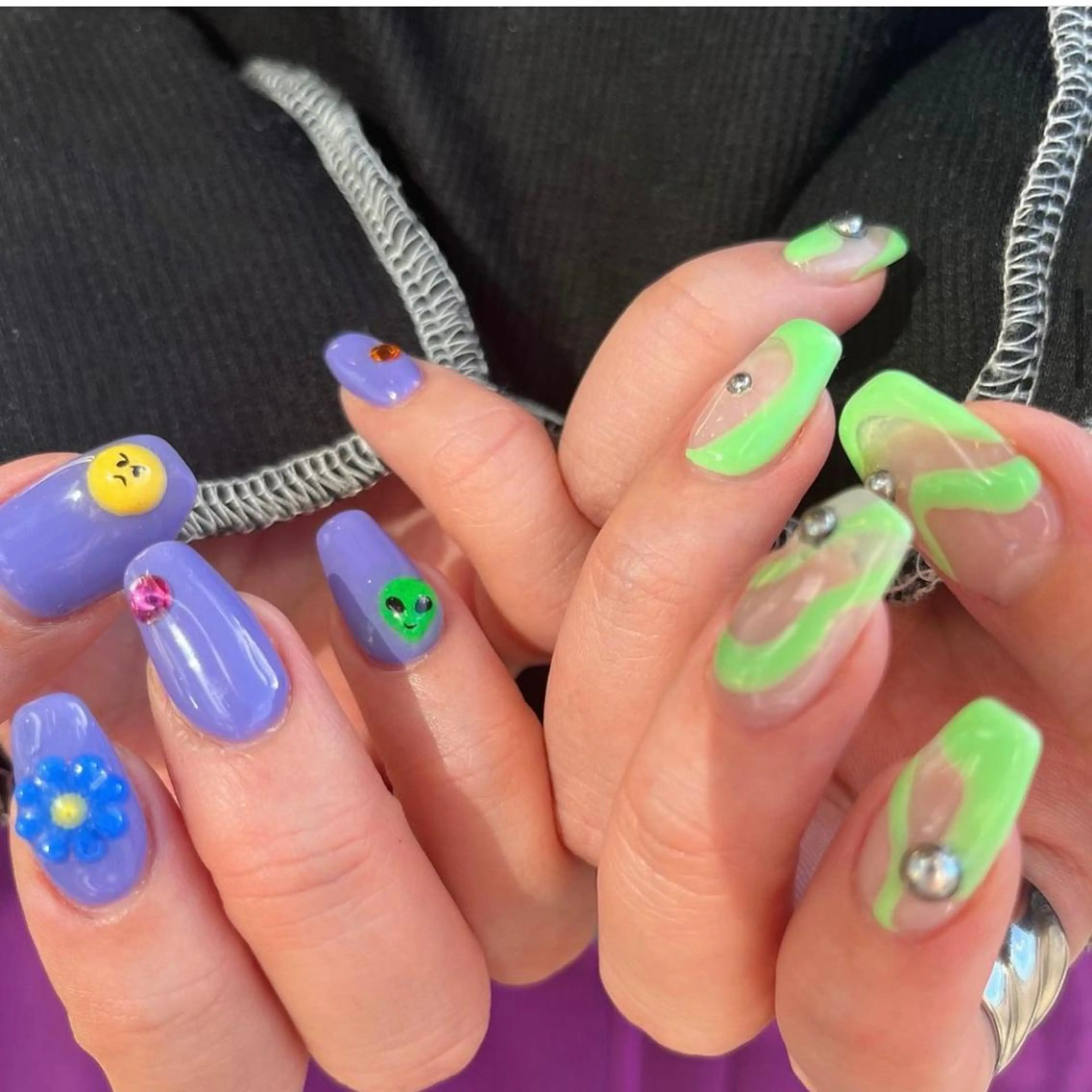 ネイル ハンドネイル nail studio namm.所属・namm.🍒✨ Fuka🧡のネイルデザイン