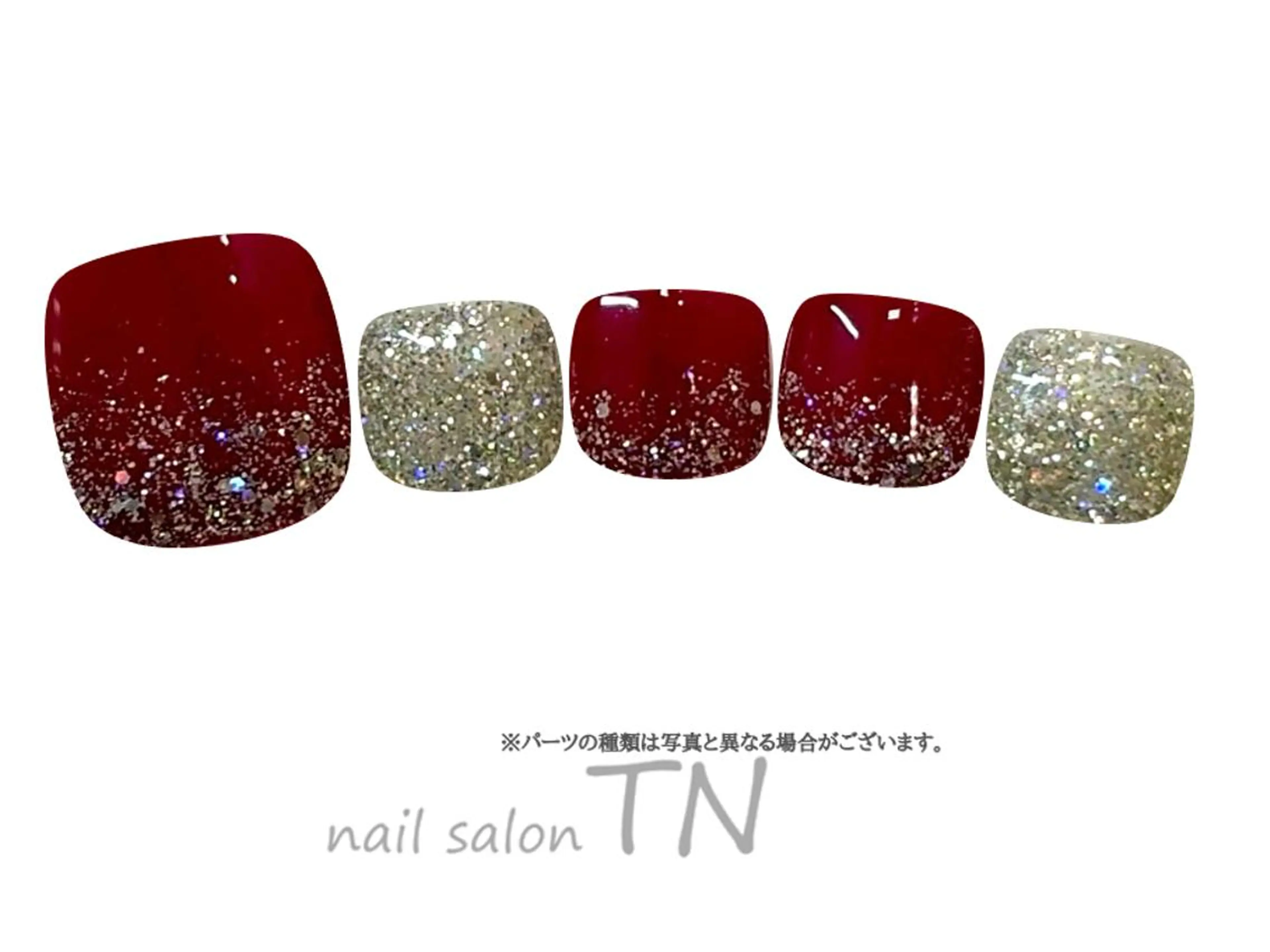 ネイル フットネイル 矢川 まどかのネイルデザイン