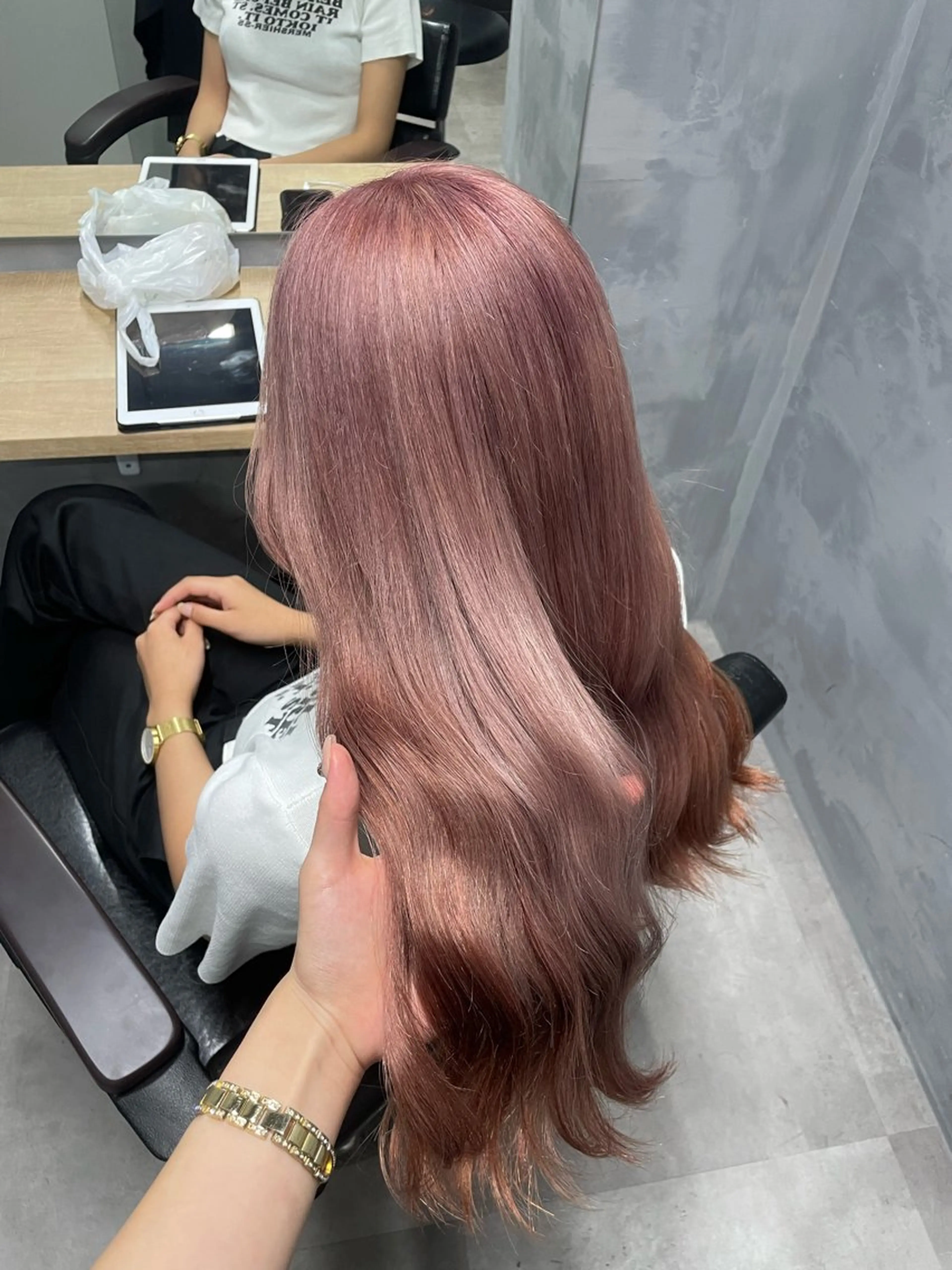 ロング カット ヘアカラー トリートメント ayano /レイヤー/艶カラーのヘアスタイル