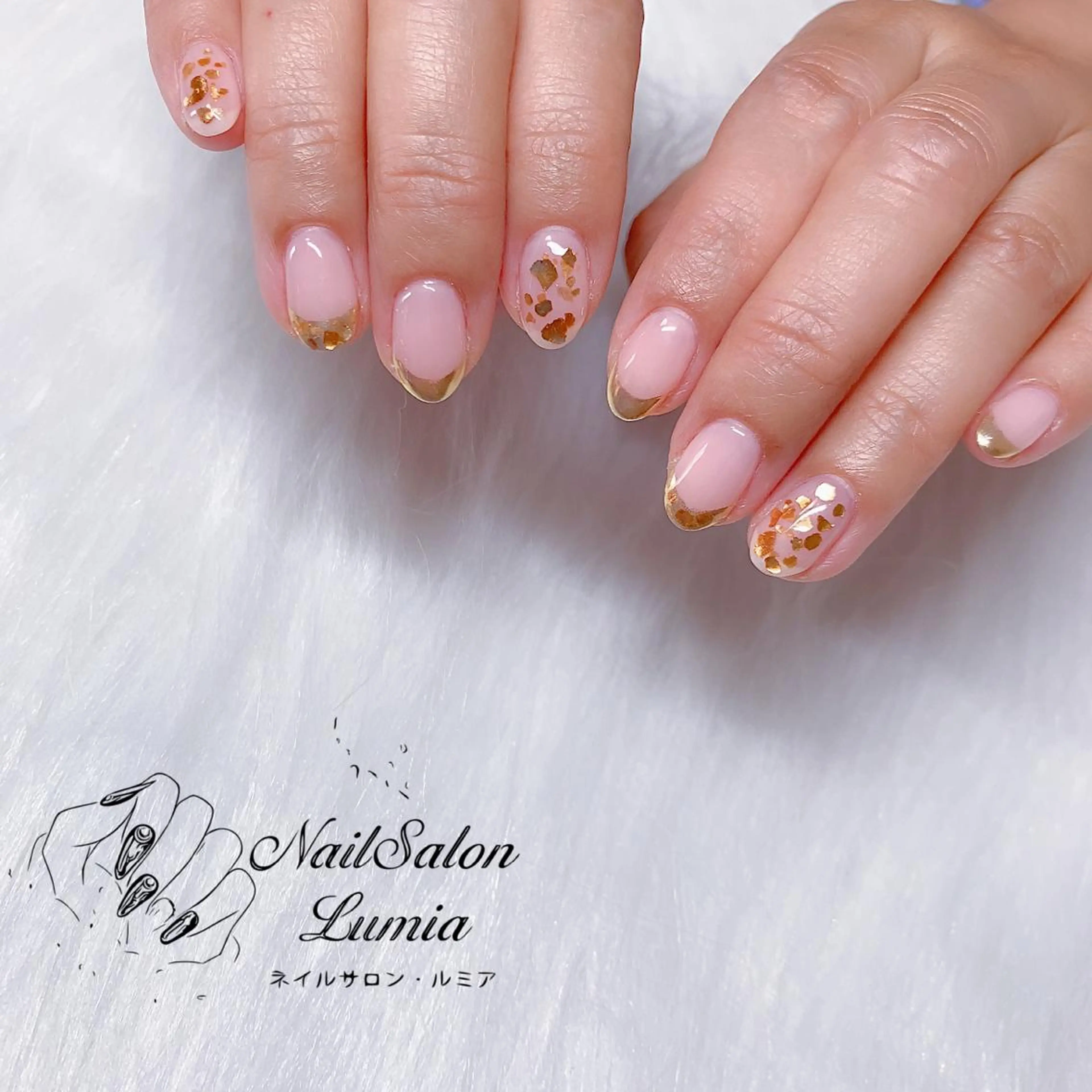 ネイル ハンドネイル ネイルサロン ルミア Lumia 店長のネイルデザイン