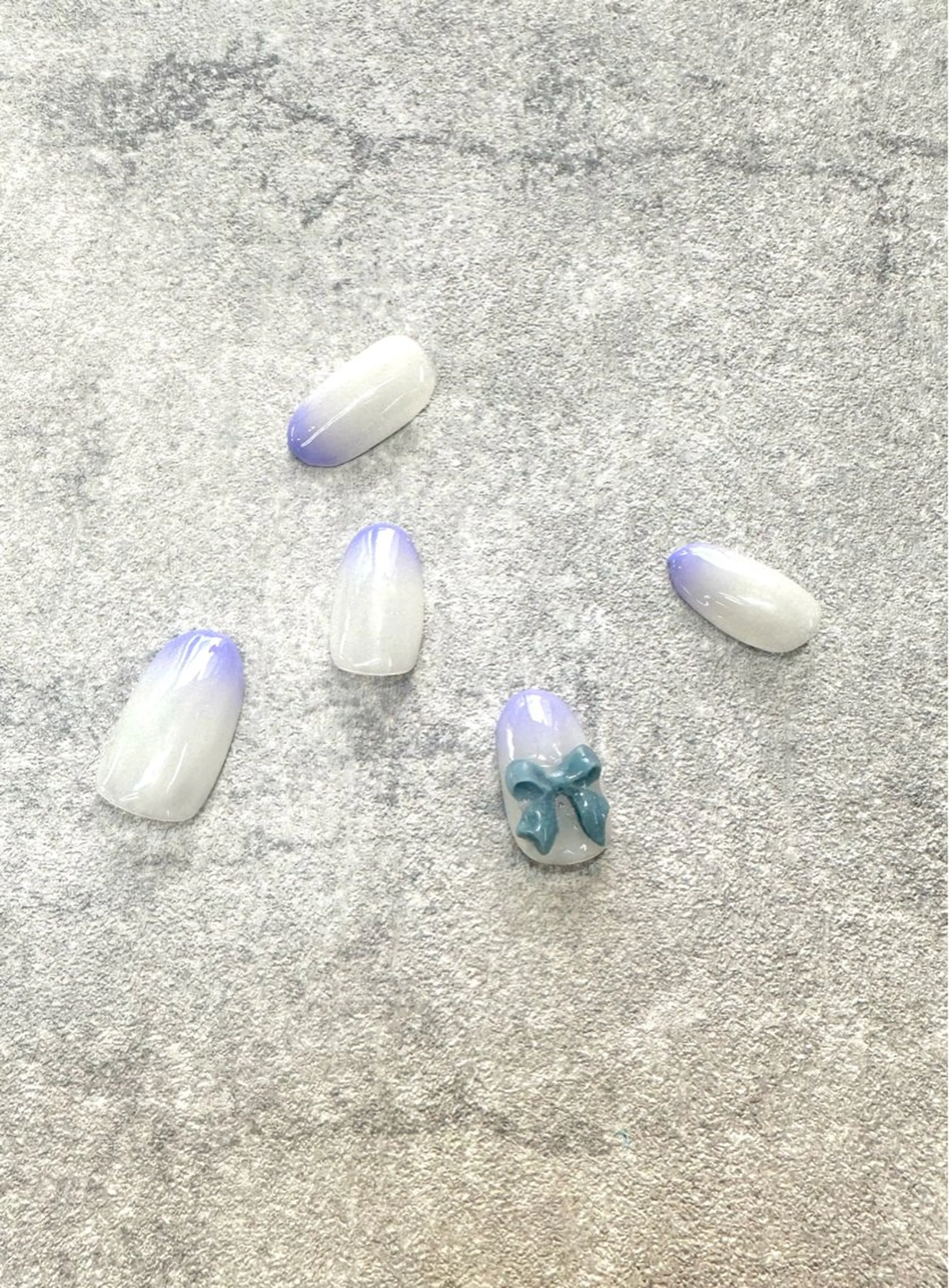 ネイル リボン ハンドネイル .N YUKIのネイルデザイン