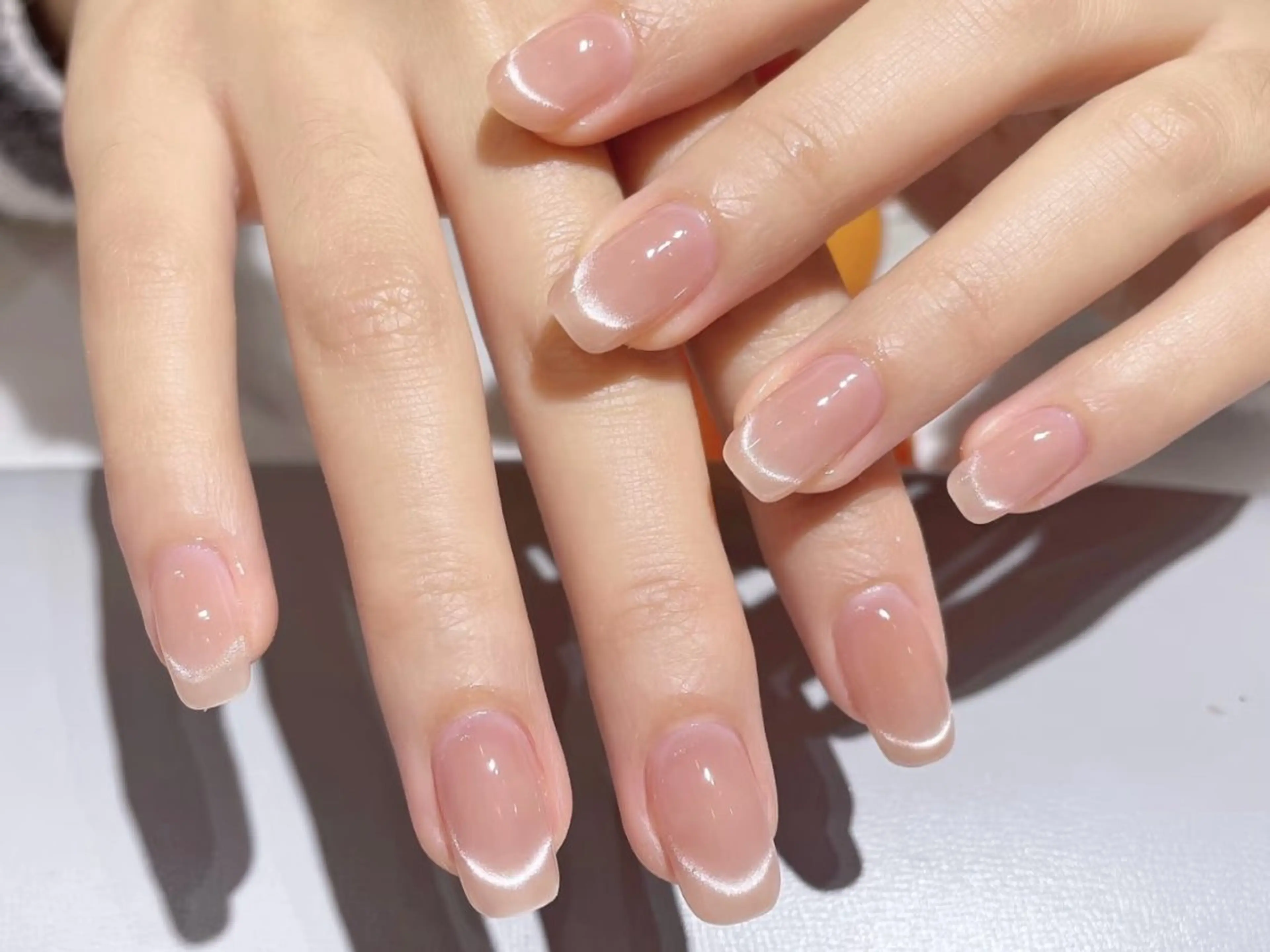 メンズ ネイル アートネイル フレンチネイル ジェルネイル キラキラネイル パラジェル ハンドネイル Bloom スカルプ専門店のネイルデザイン