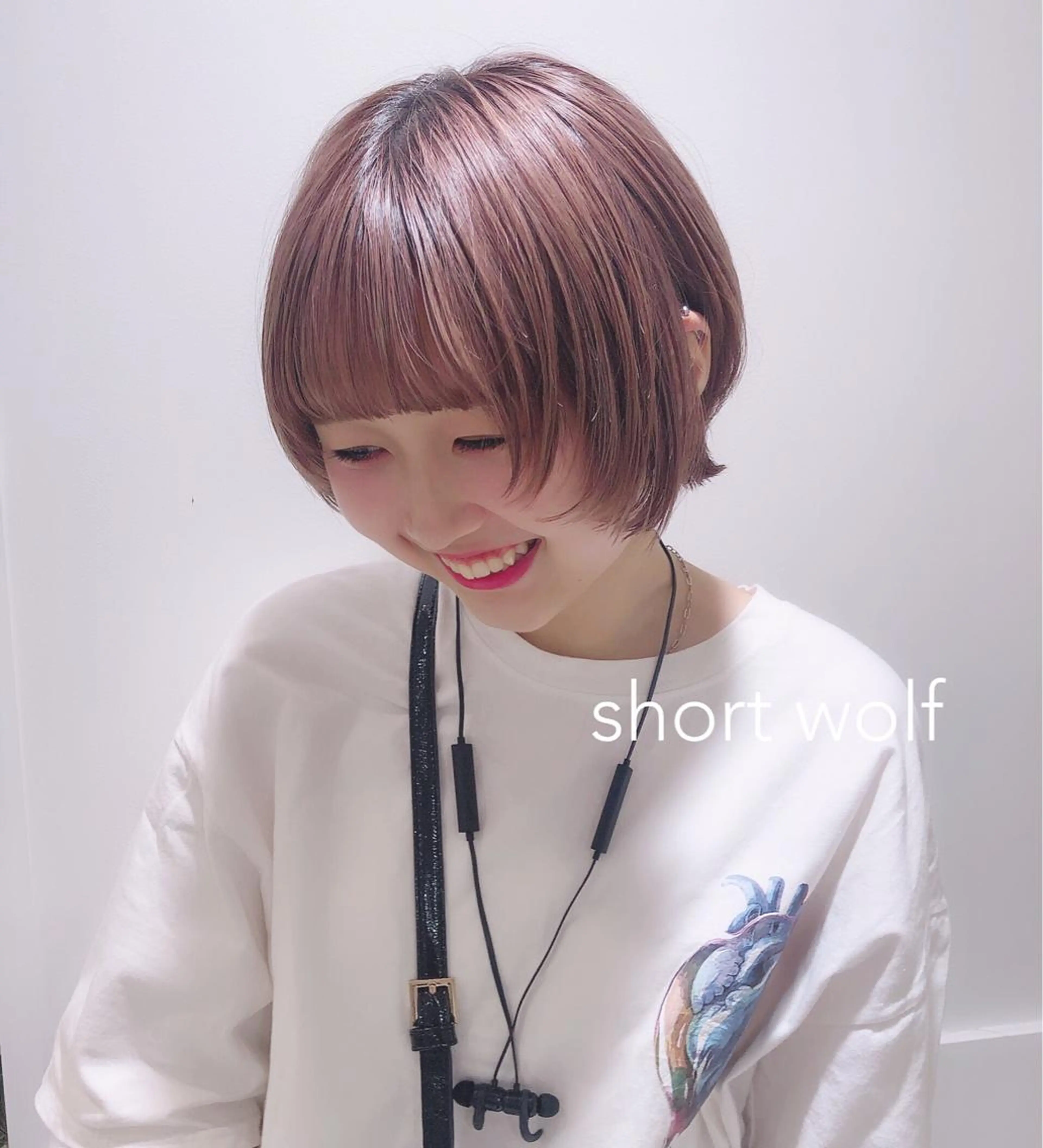 ショート ボブ ショートヘア ウルフカット HOLON池袋所属・ウルフカット ハッシュカット/七海のヘアスタイル