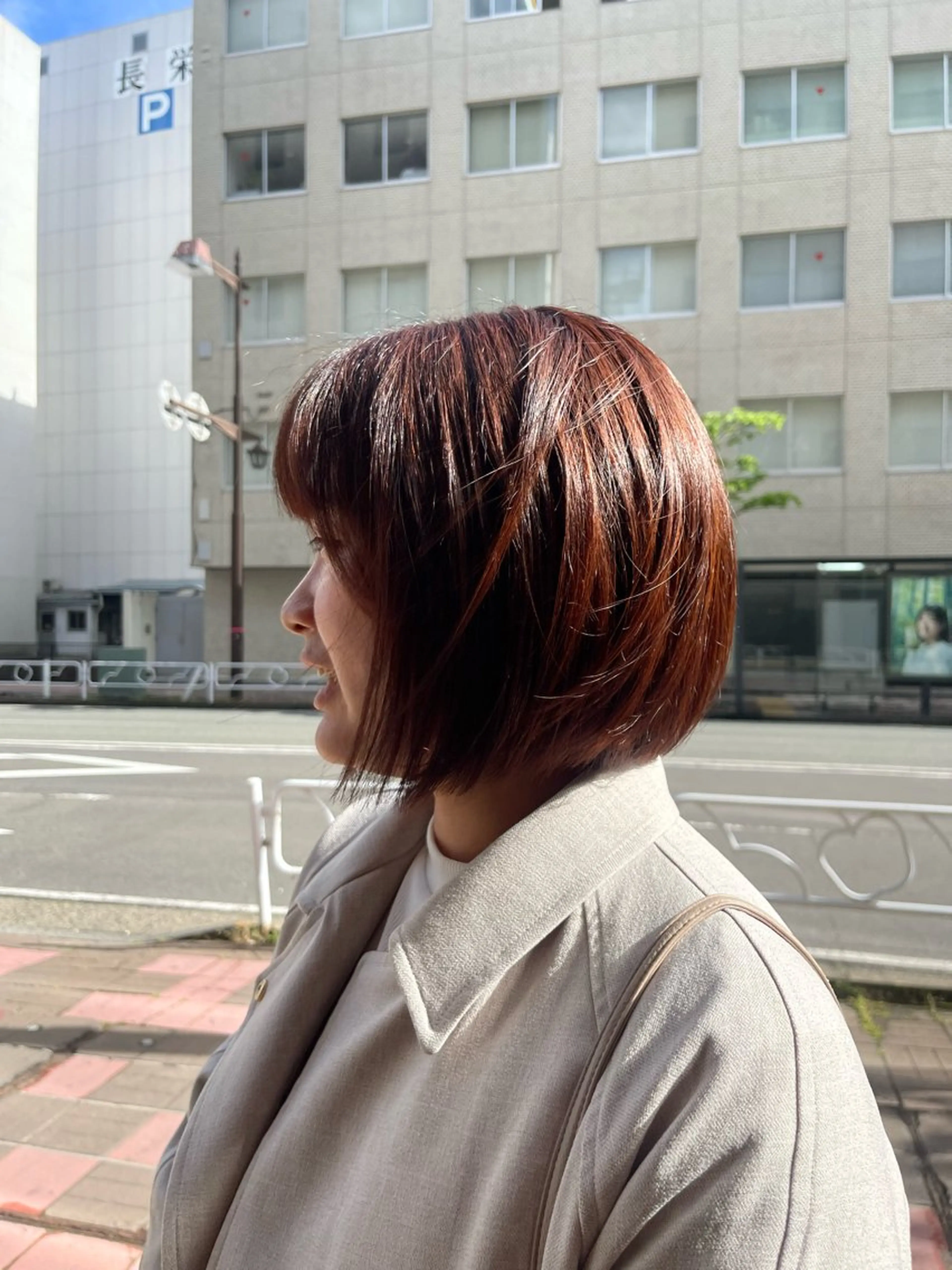 カラー カット ヘアカラー トリートメント SASAnagano 岩下サードゥのヘアスタイル