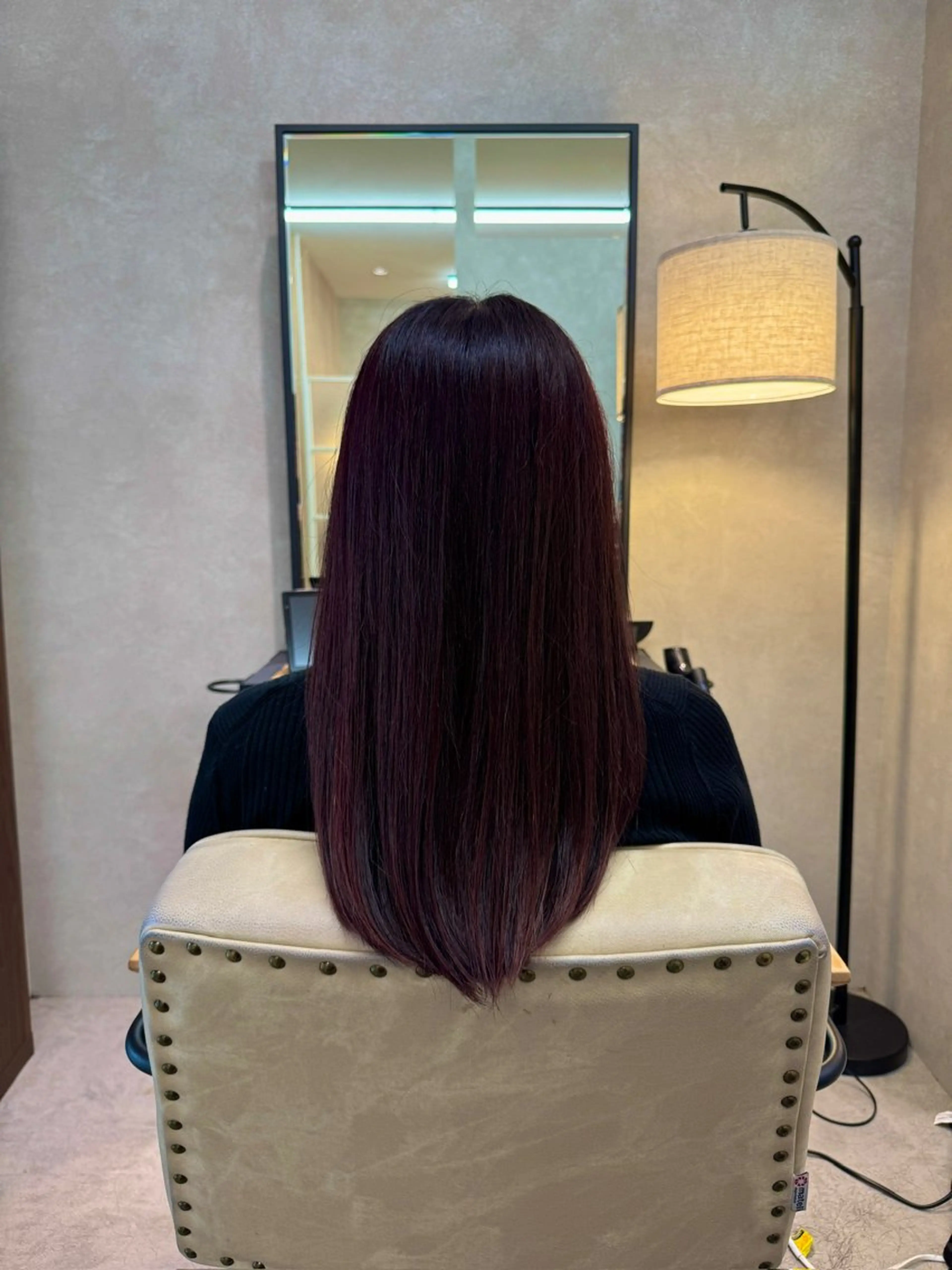 ロング カット ヘアカラー 奥村 大輝のヘアスタイル