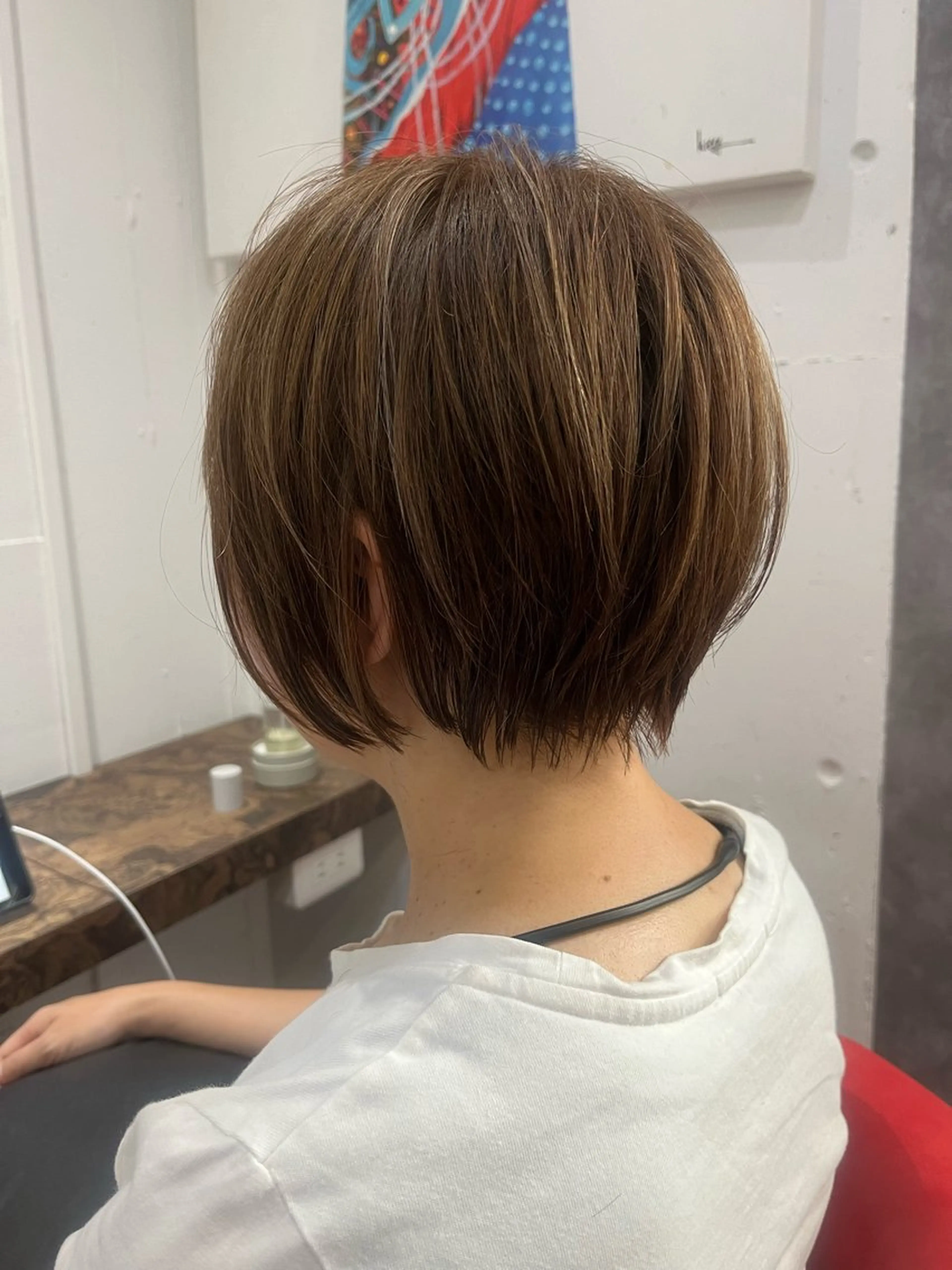 ショート カット ヘアカラー 駅チカ【ali'i】 アリイ花崎友美☘のヘアスタイル