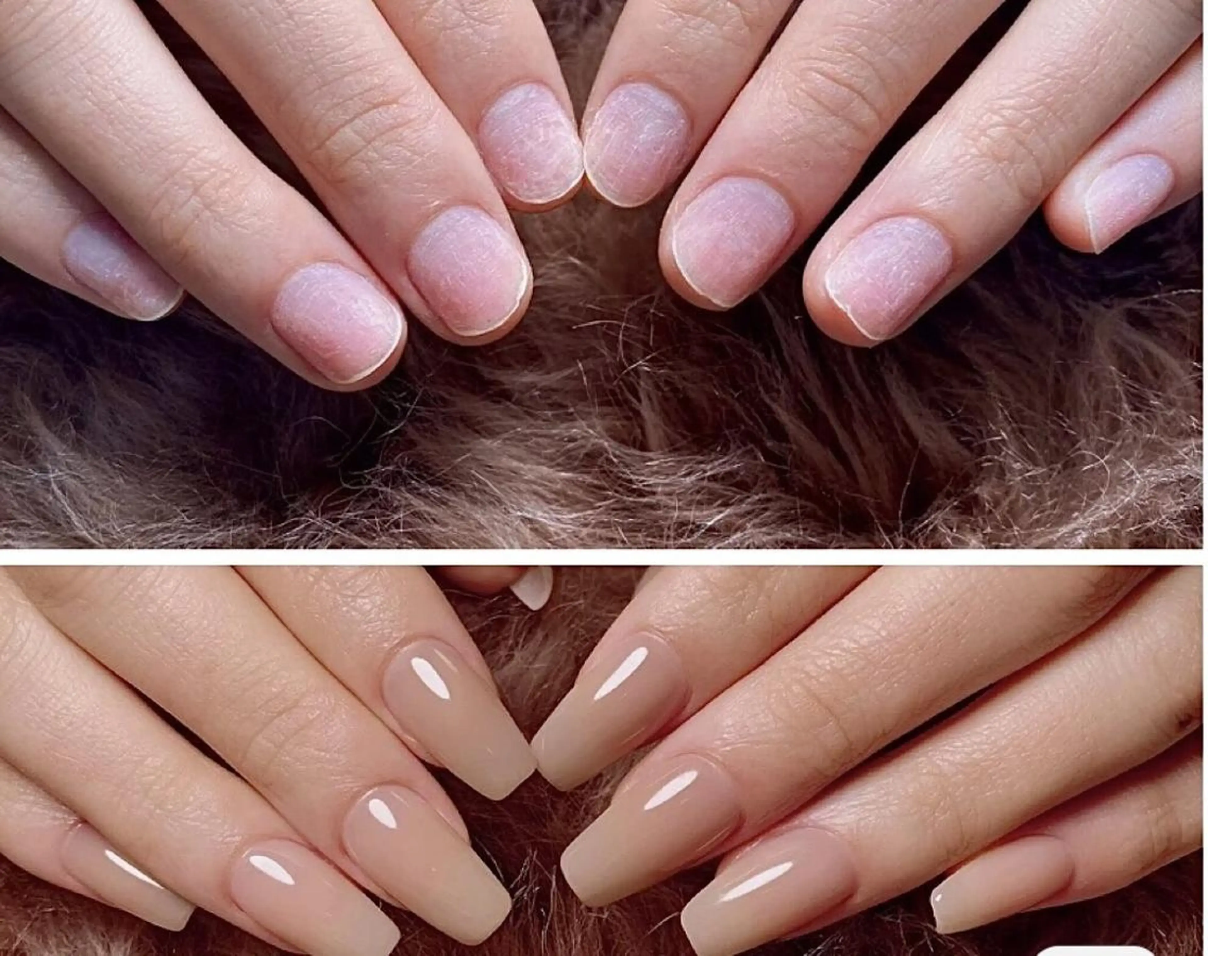 最新チップの長さだしワンカラー¥7080の写真